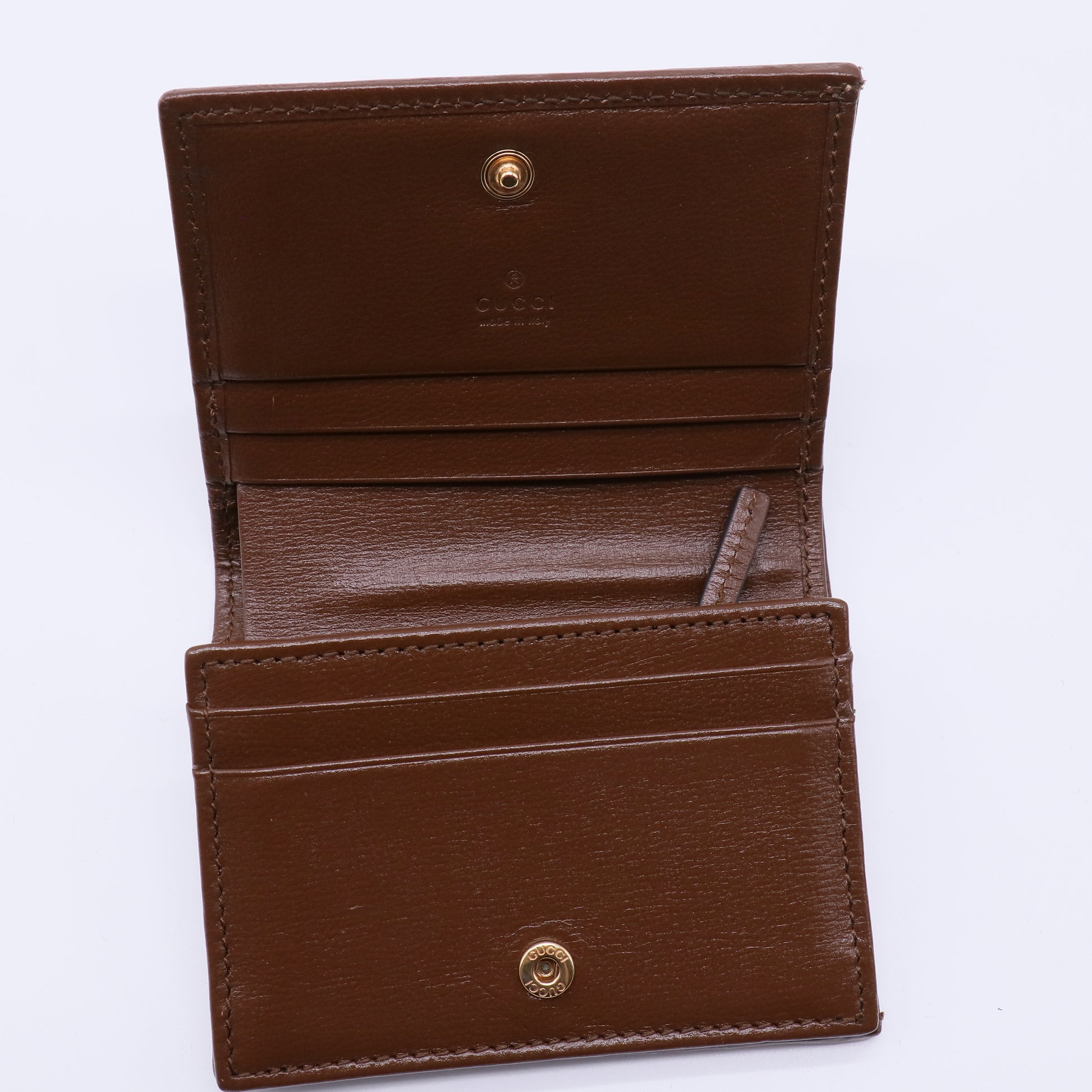 Gucci Horsebit 1955 Card Case Wallet W21253