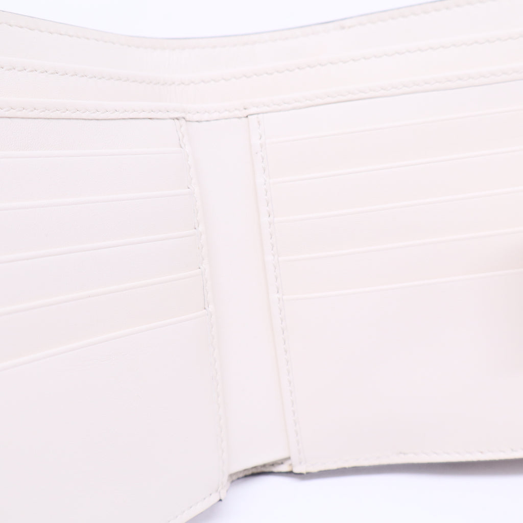 Bi-fold wallet ribbon gg pattern W20751