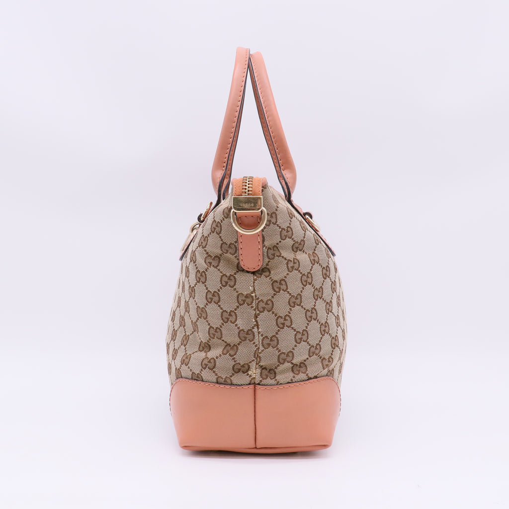 Gucci GG Canvas Heart Bit Tote B23675