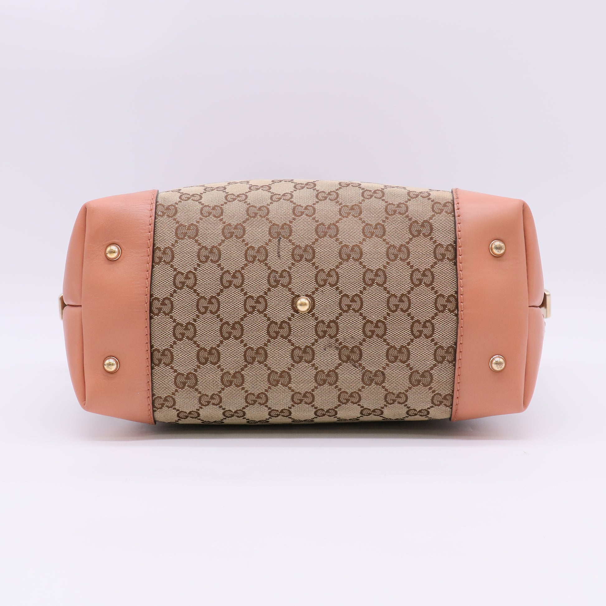 Gucci GG Canvas Heart Bit Tote B23675