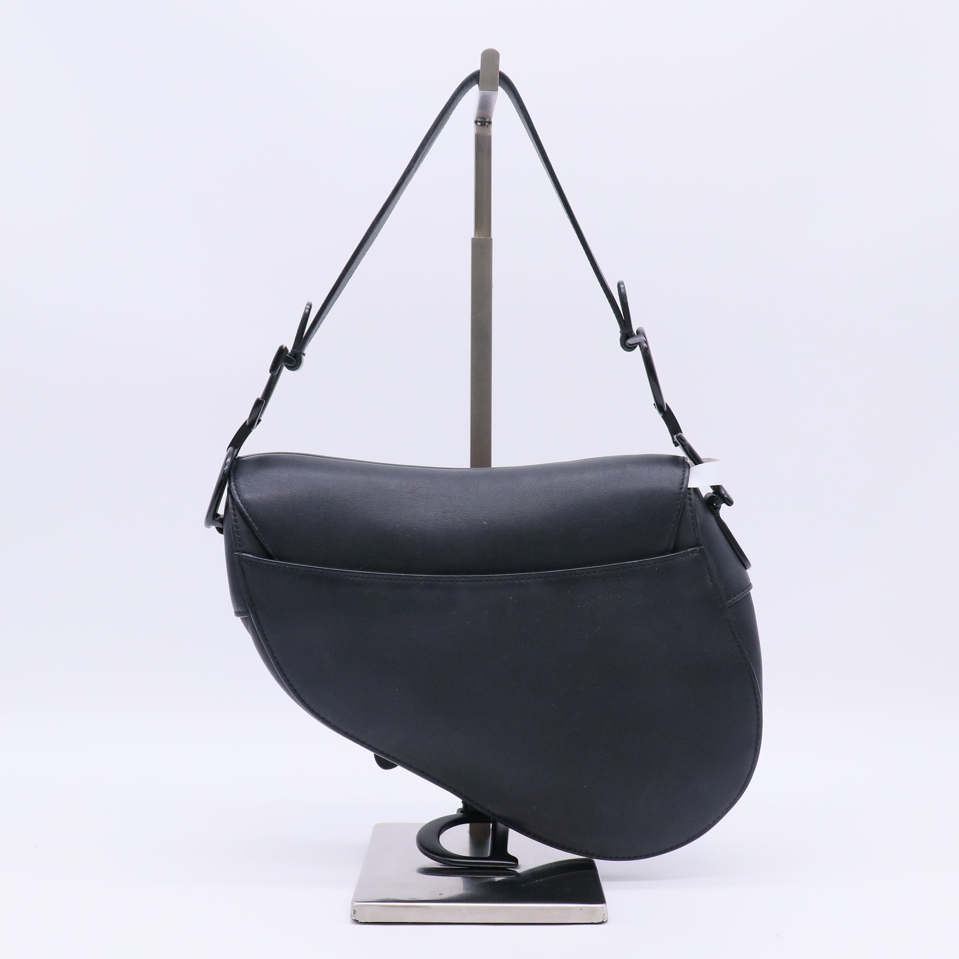 Christian Dior Ultra Matte Calfskin Saddle Bag Twins B23870