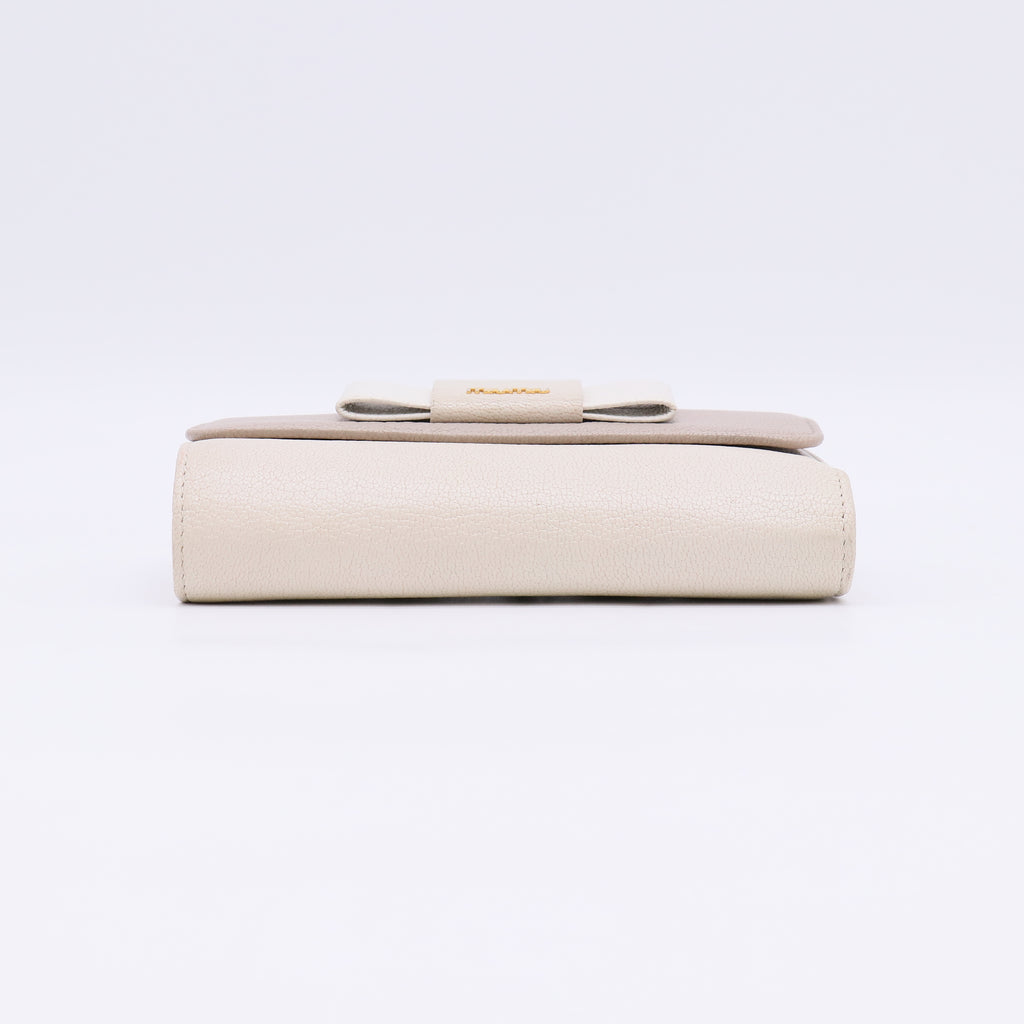 Madras Fiocco Pomice Talco Tri-folded Wallet W22478