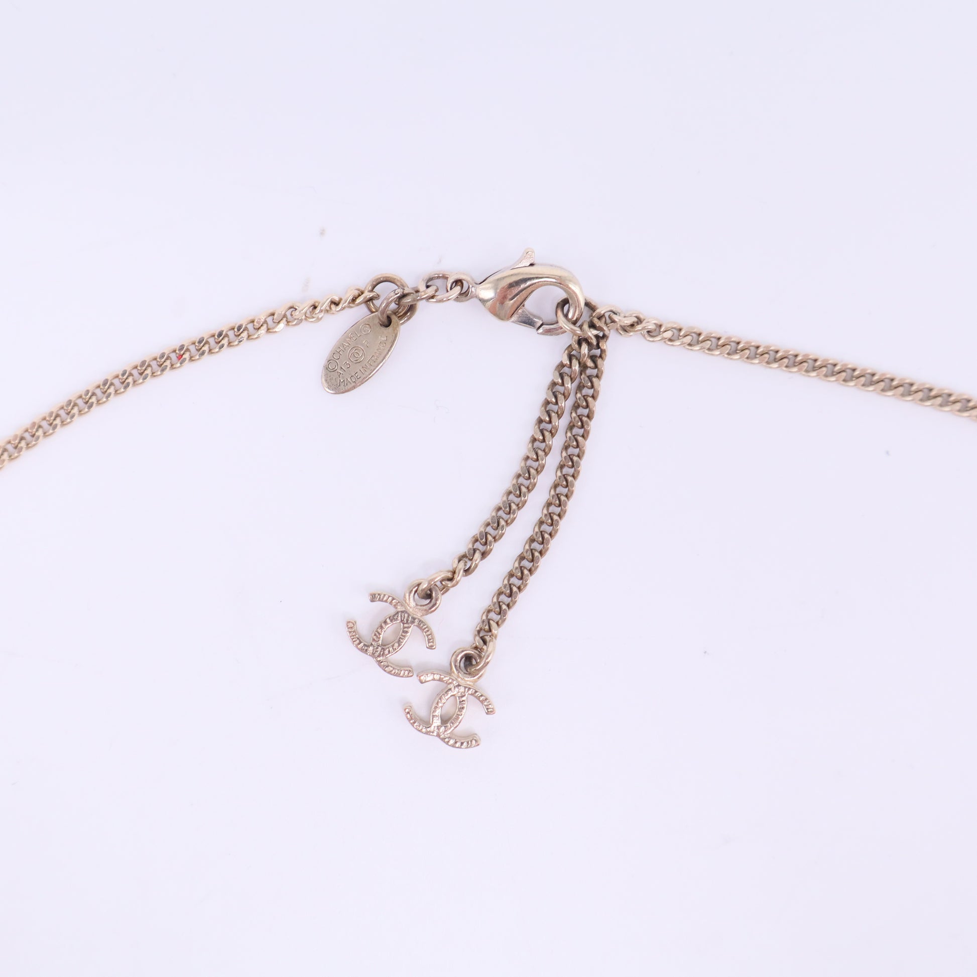 Camellia Rhinestone Necklace W20682