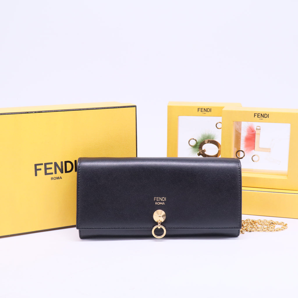 Black Leather By The Way Bifold Wallet