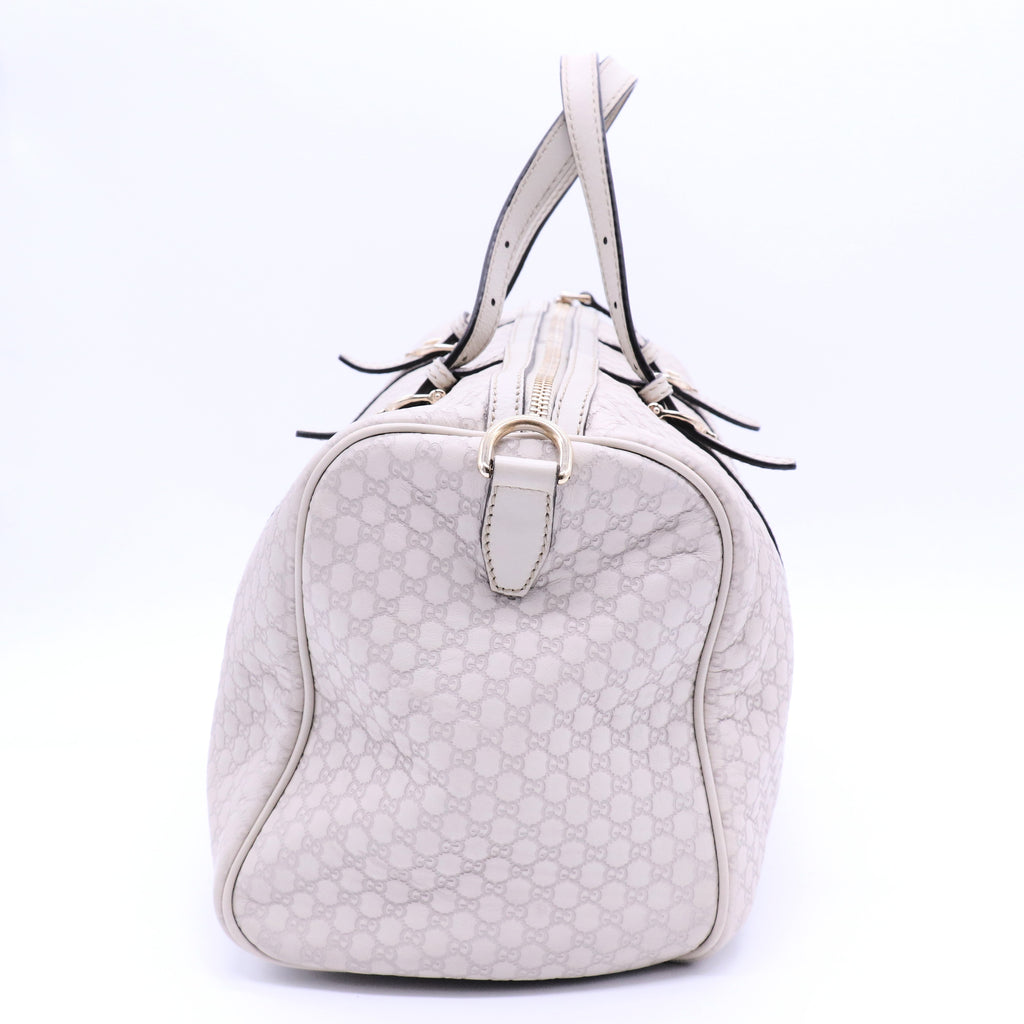 Joy Boston Bag Guccissima Leather Medium twins