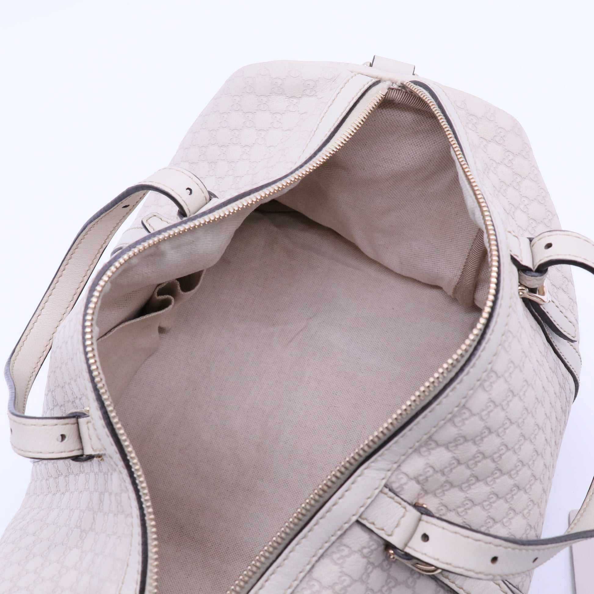 Joy Boston Bag Guccissima Leather Medium twins