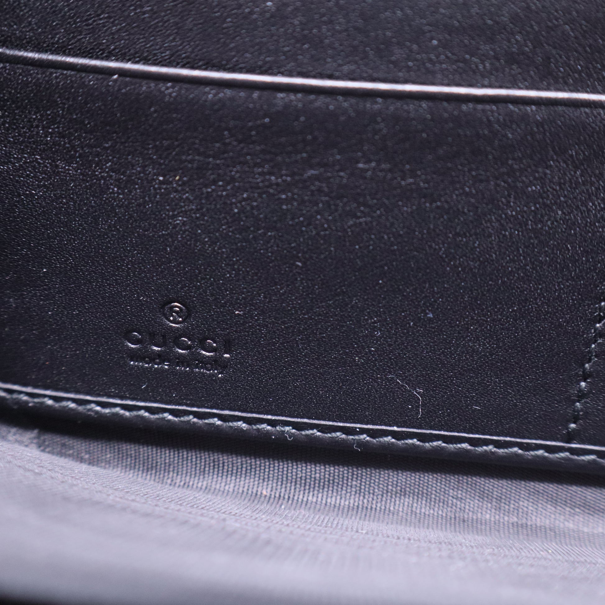 Gucci Marmont Black Leather LongWallet W20666