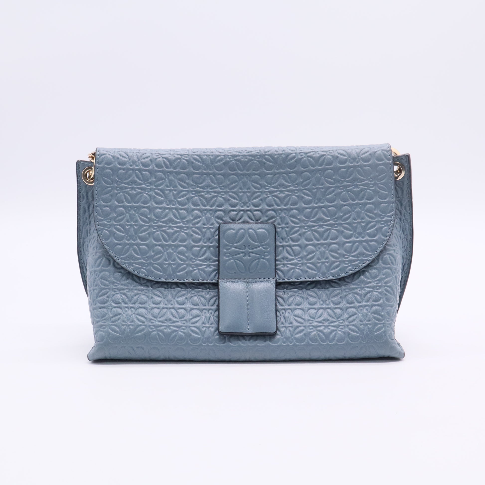 Loewe Avenue Crossbody Anagram Embossed Leather B20150