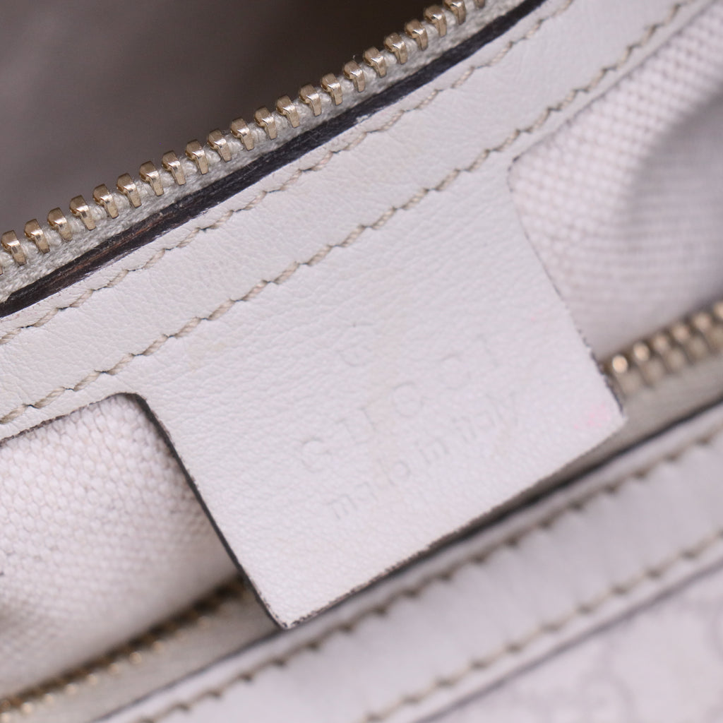 Joy Boston Bag Guccissima Leather Medium twins