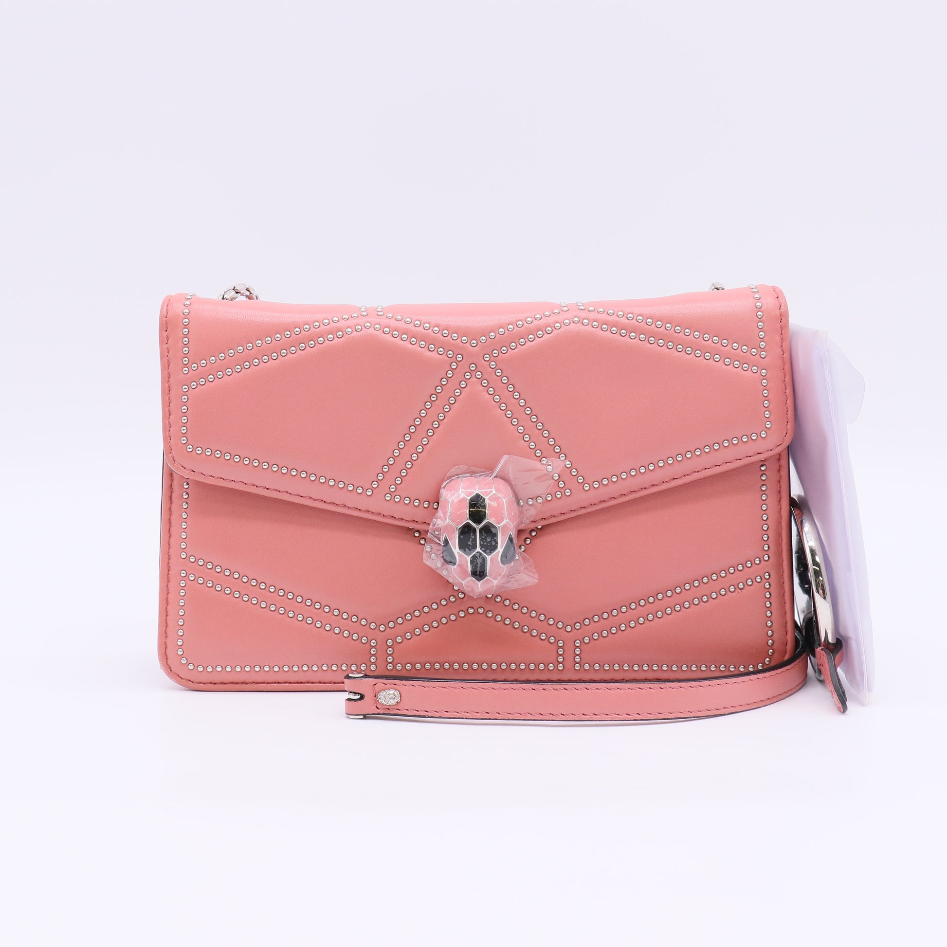 Bvlgari Serpenti Forever Studded Flap Shoulder Bag twins LDJ5471