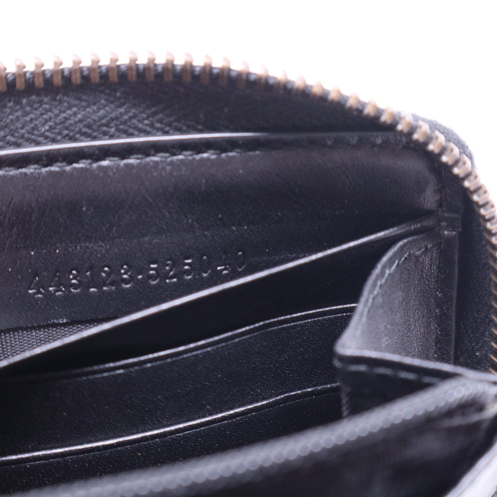 Gucci Marmont Black Leather LongWallet W20666