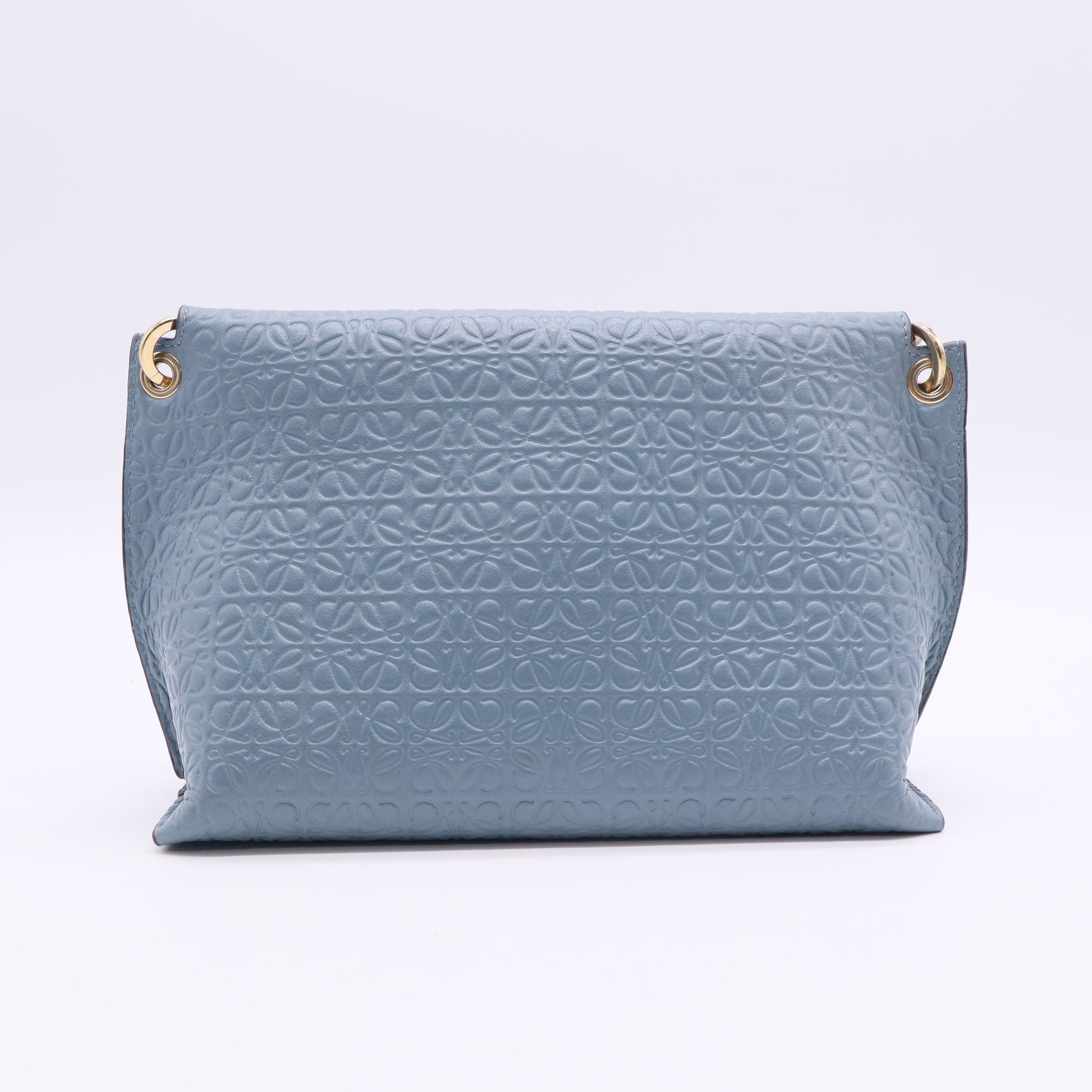 Loewe Avenue Crossbody Anagram Embossed Leather B20150