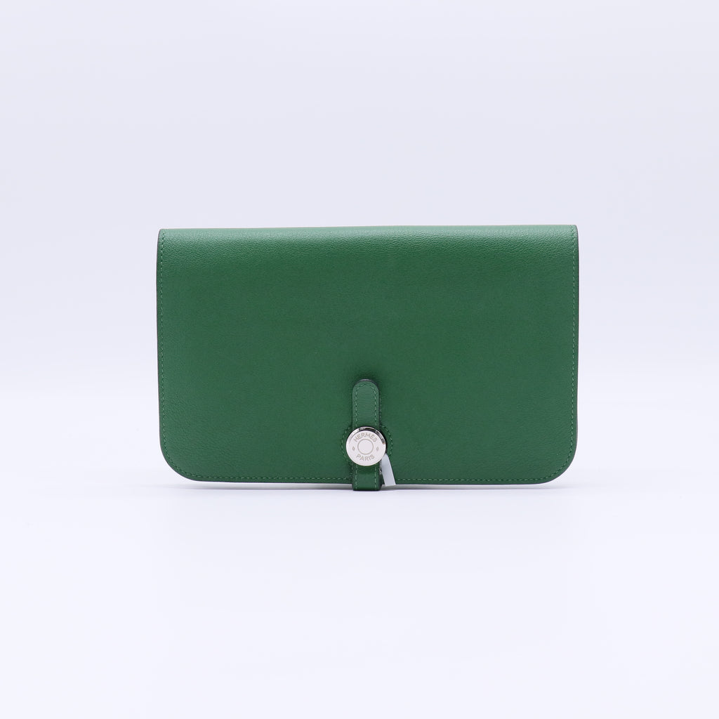 Hermes Togo Leather Dogon Duo Wallet W21286