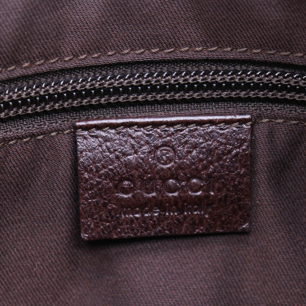 Saddle Zip Messenger Bag GG Canvas Medium