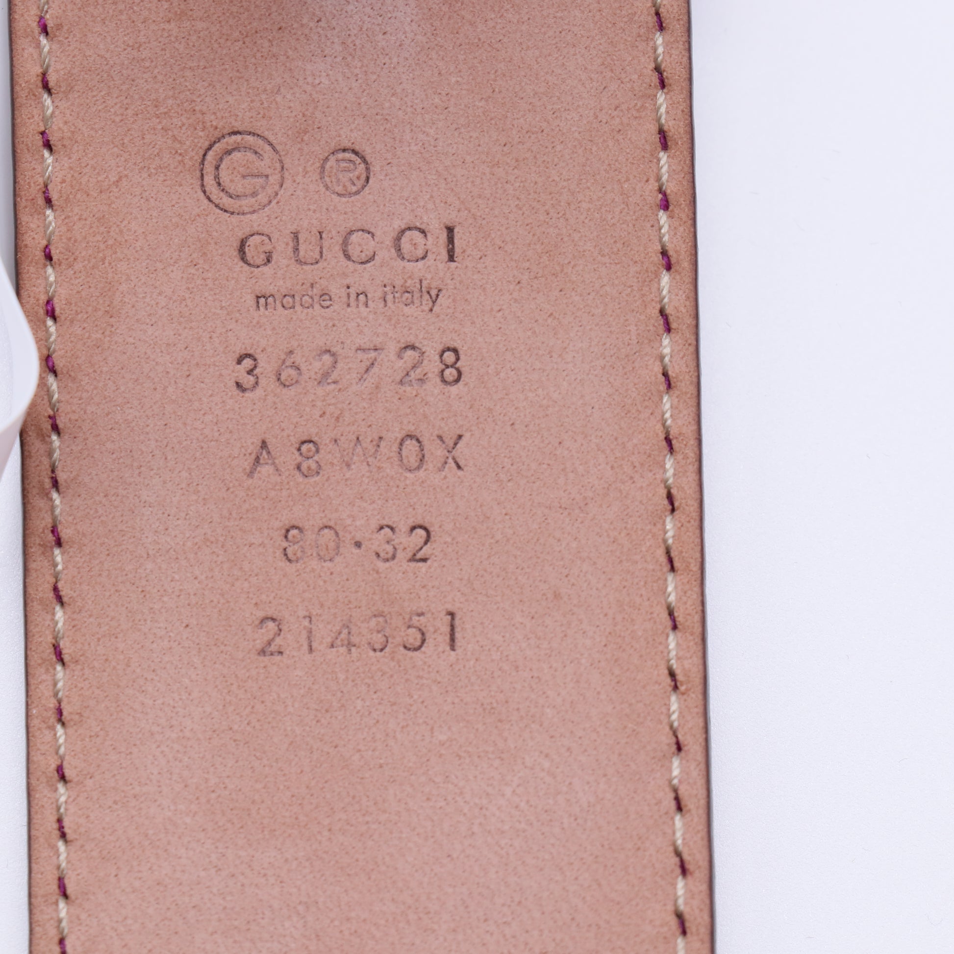 Gucci Interlocking G Belt W21353