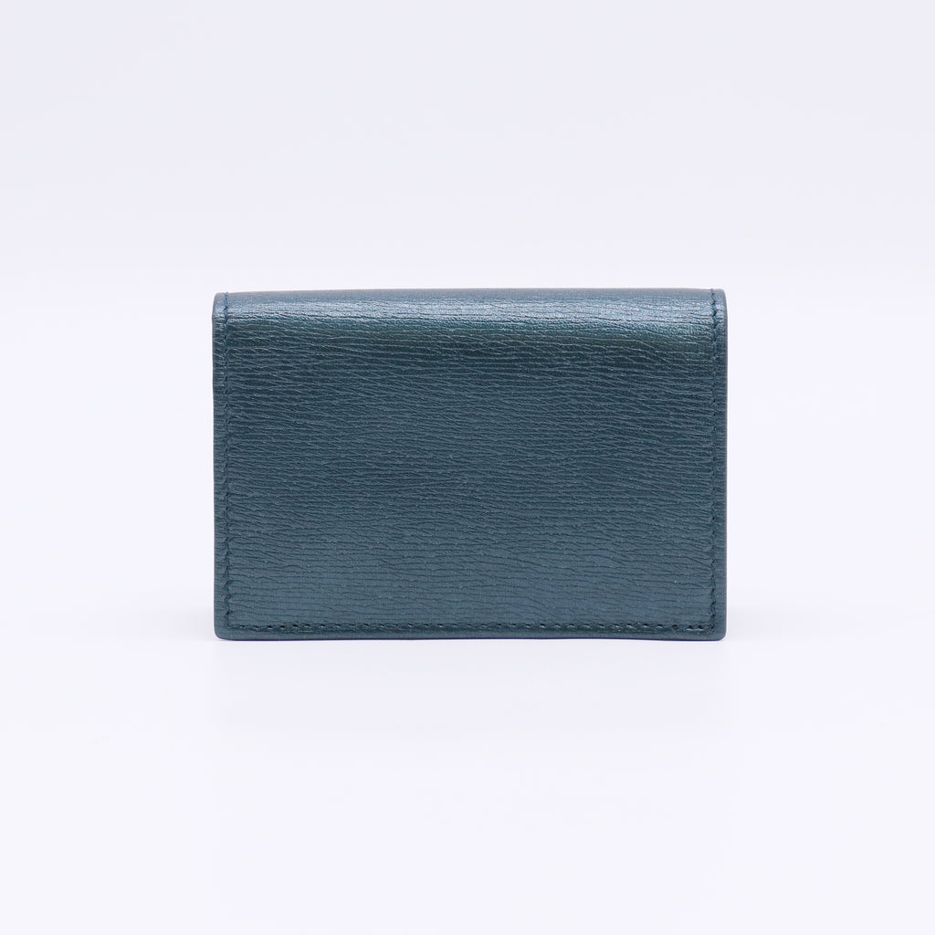 Blue Leather Card Case W22487