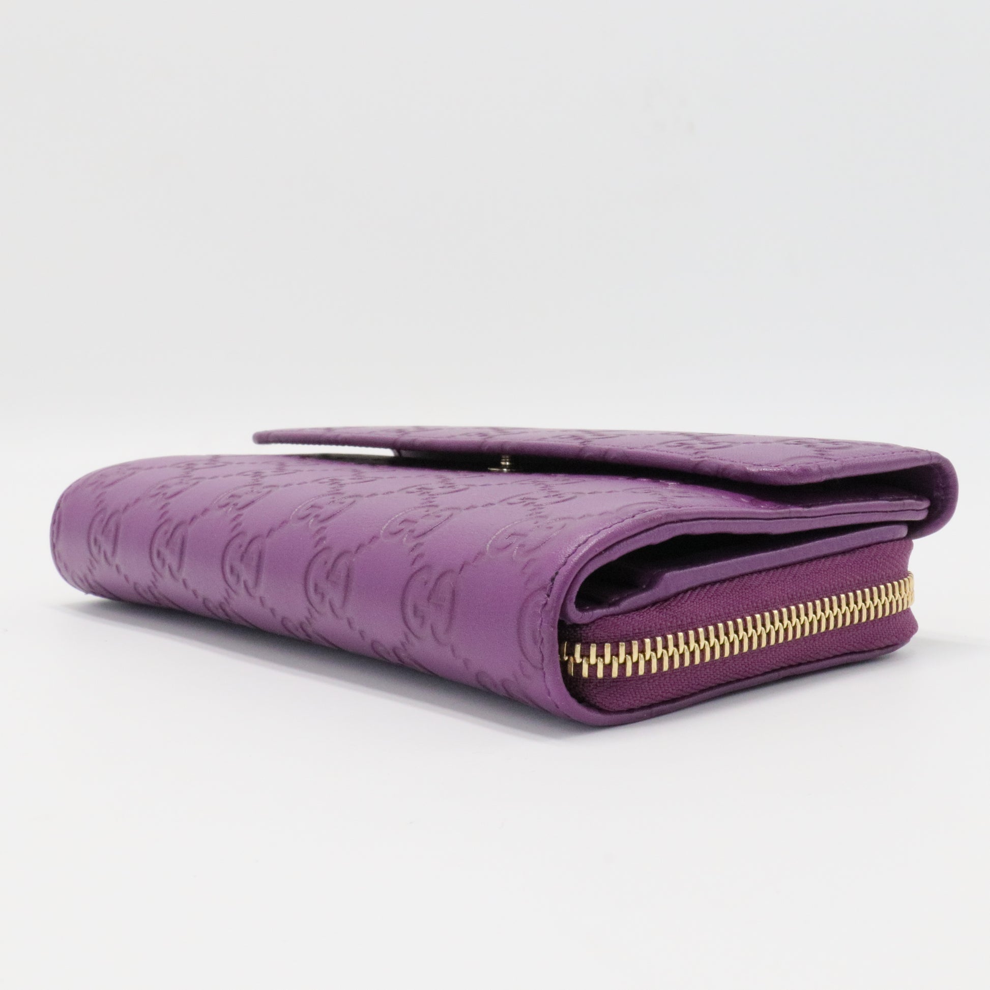 GG Emblem continental wallet