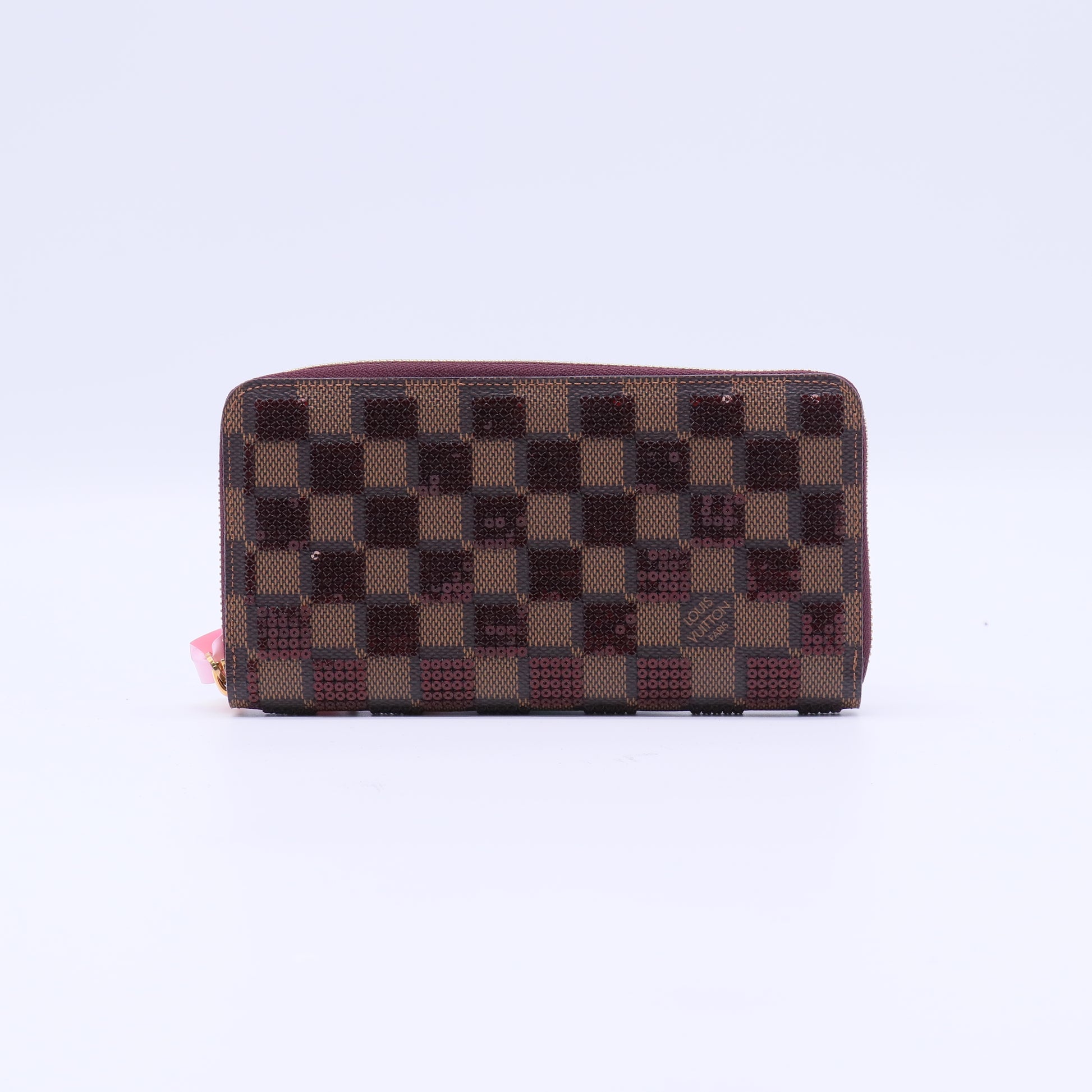 Louis Vuitton Damier Paillettes Zippy Wallet twins LDJ4061