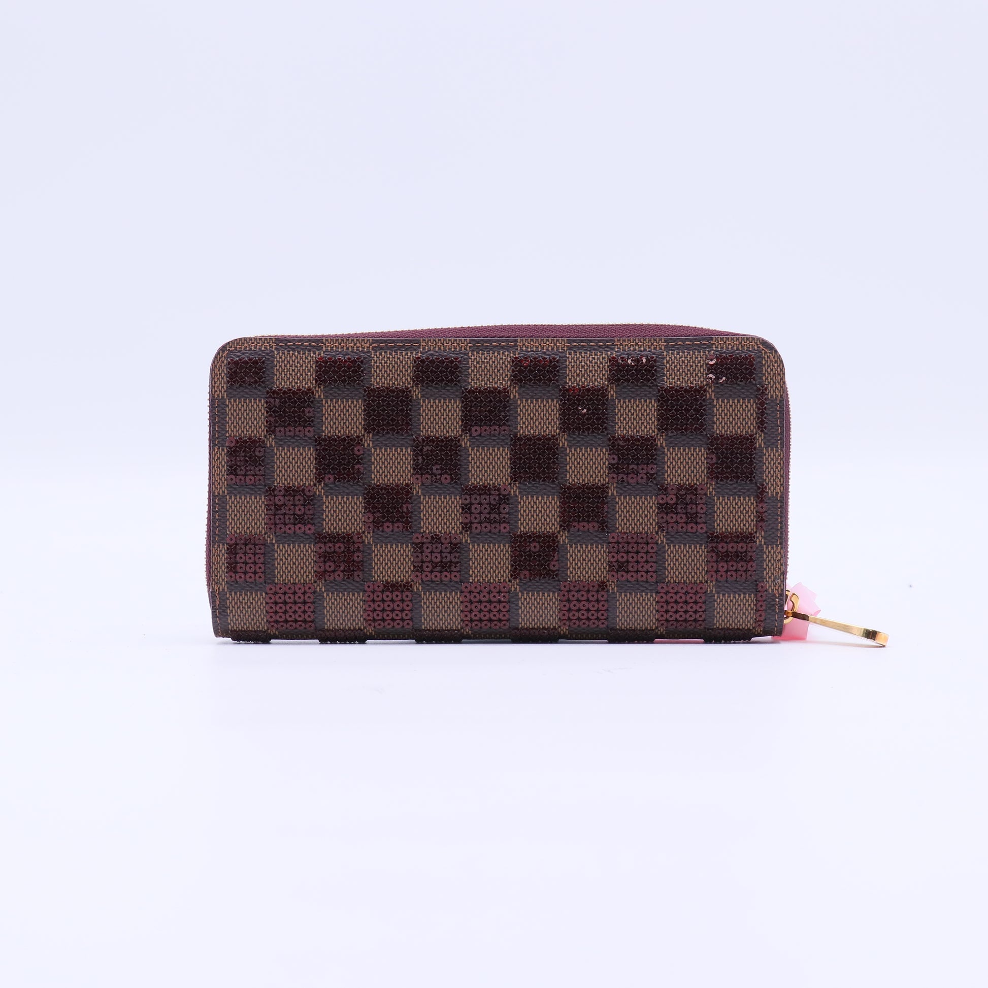 Louis Vuitton Damier Paillettes Zippy Wallet twins LDJ4061