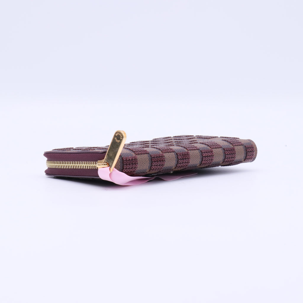 Louis Vuitton Damier Paillettes Zippy Wallet twins LDJ4061