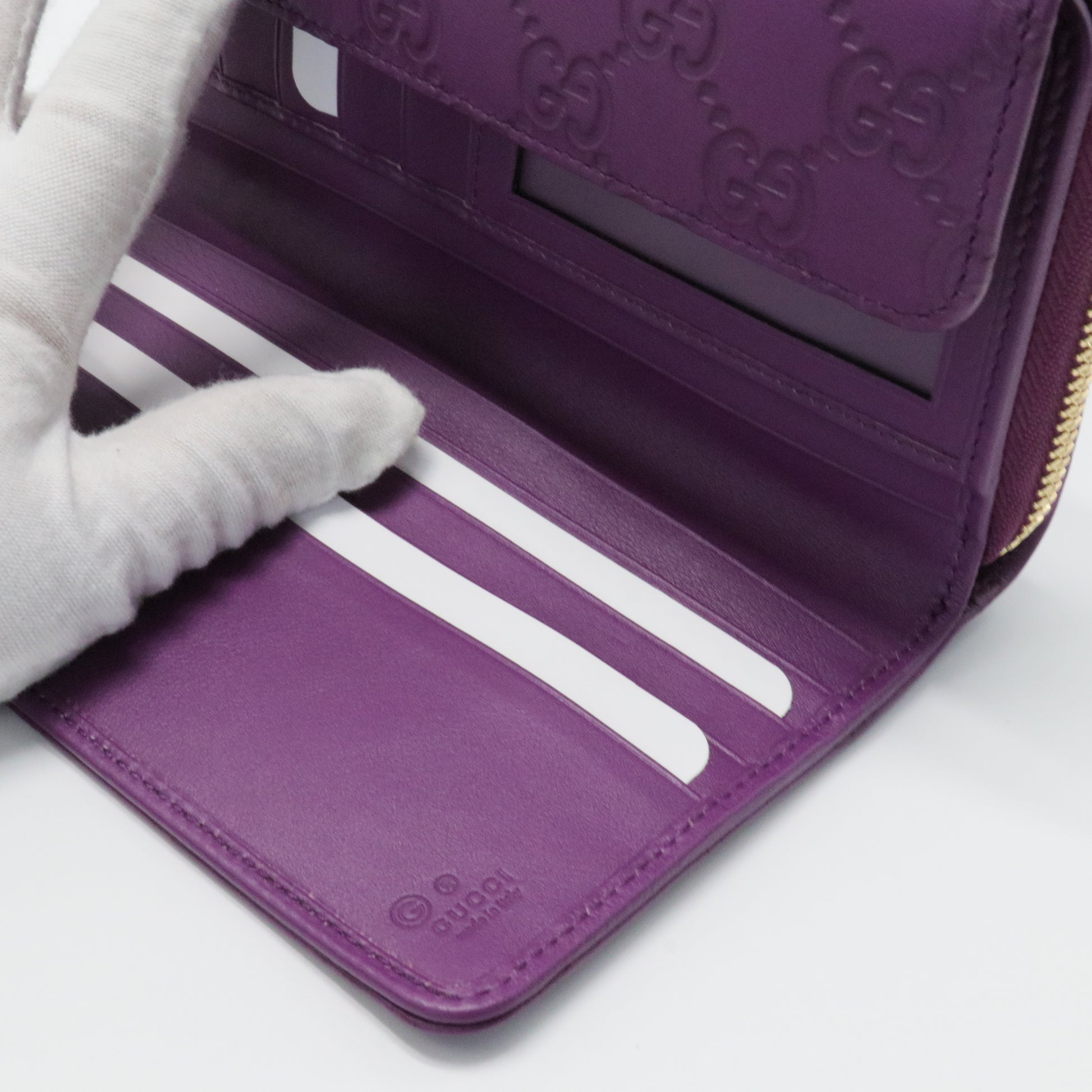 GG Emblem continental wallet