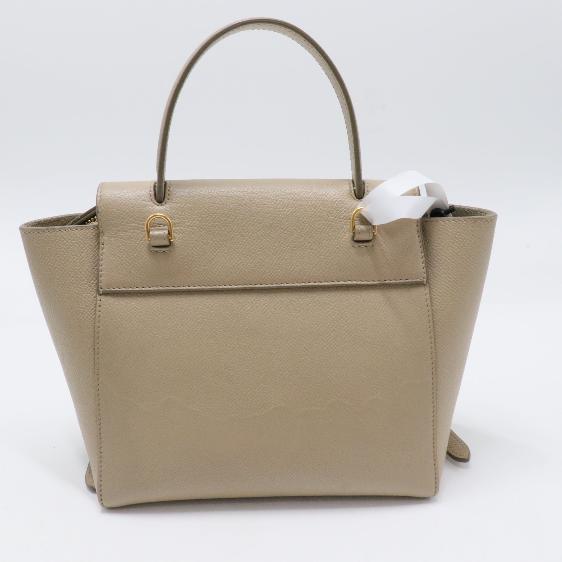 Belt Bag Textured Leather Nano