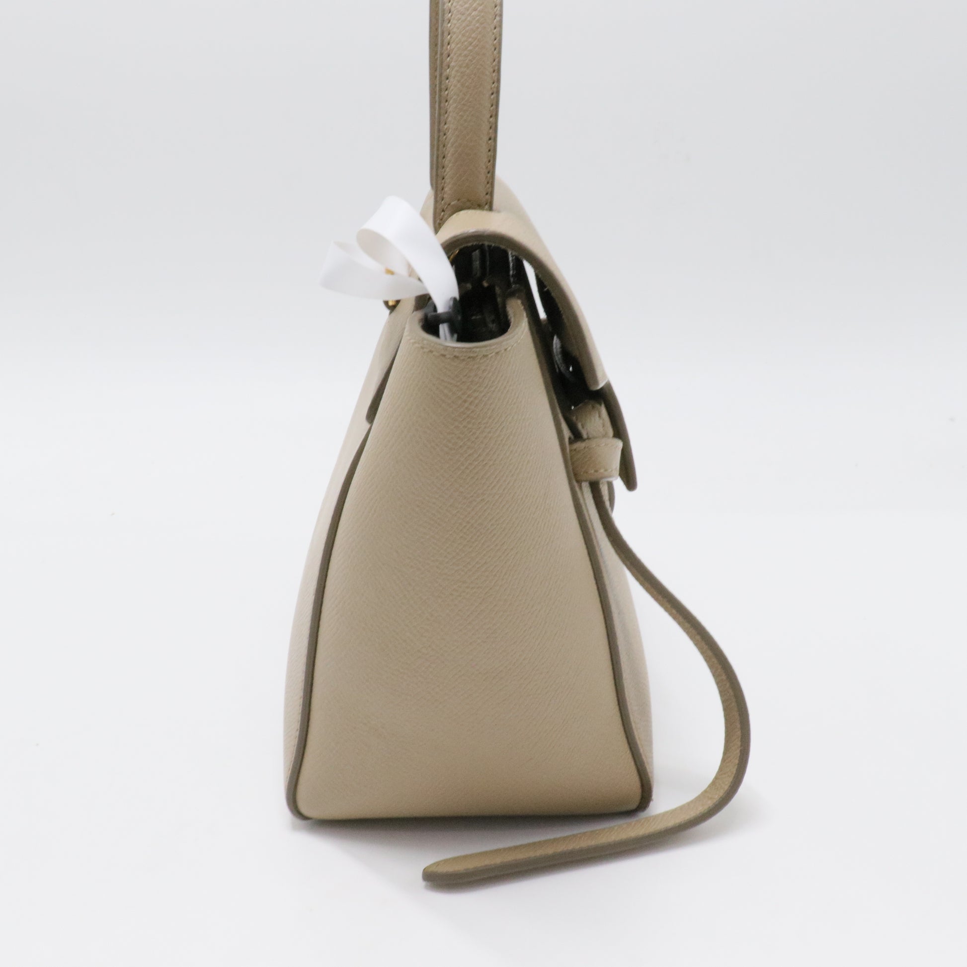 Belt Bag Textured Leather Nano