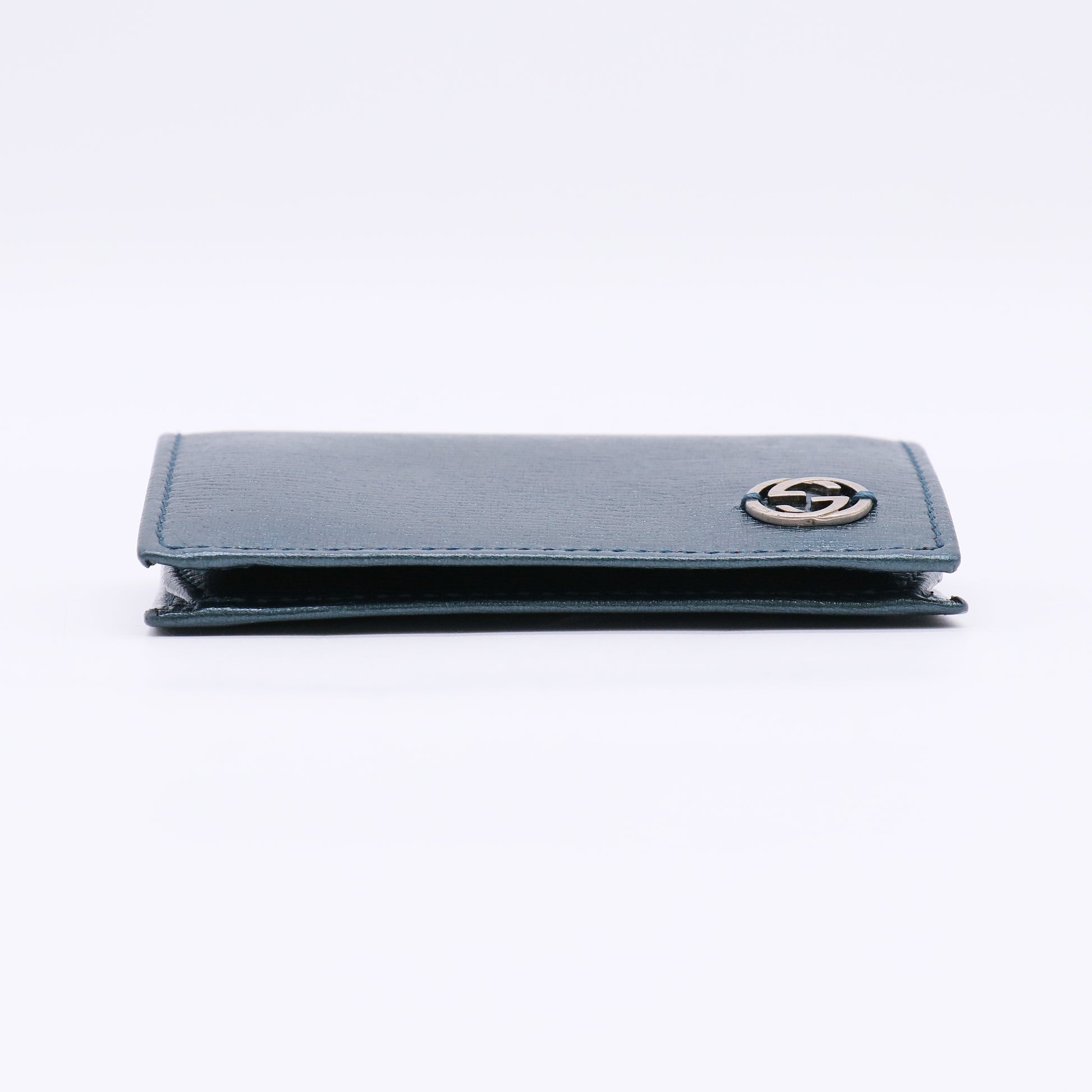Blue Leather Card Case W22487