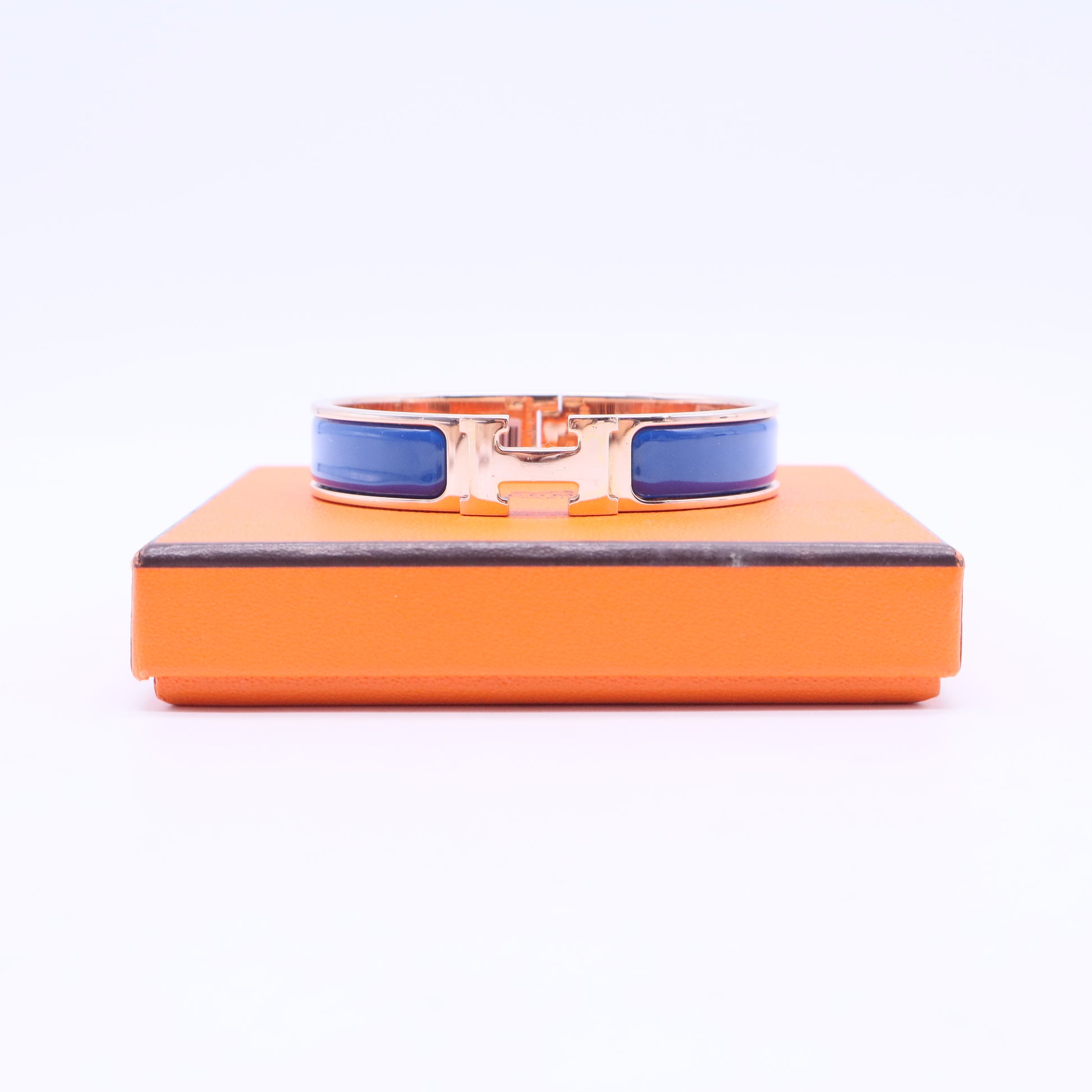 Clic H Enamel Bangle