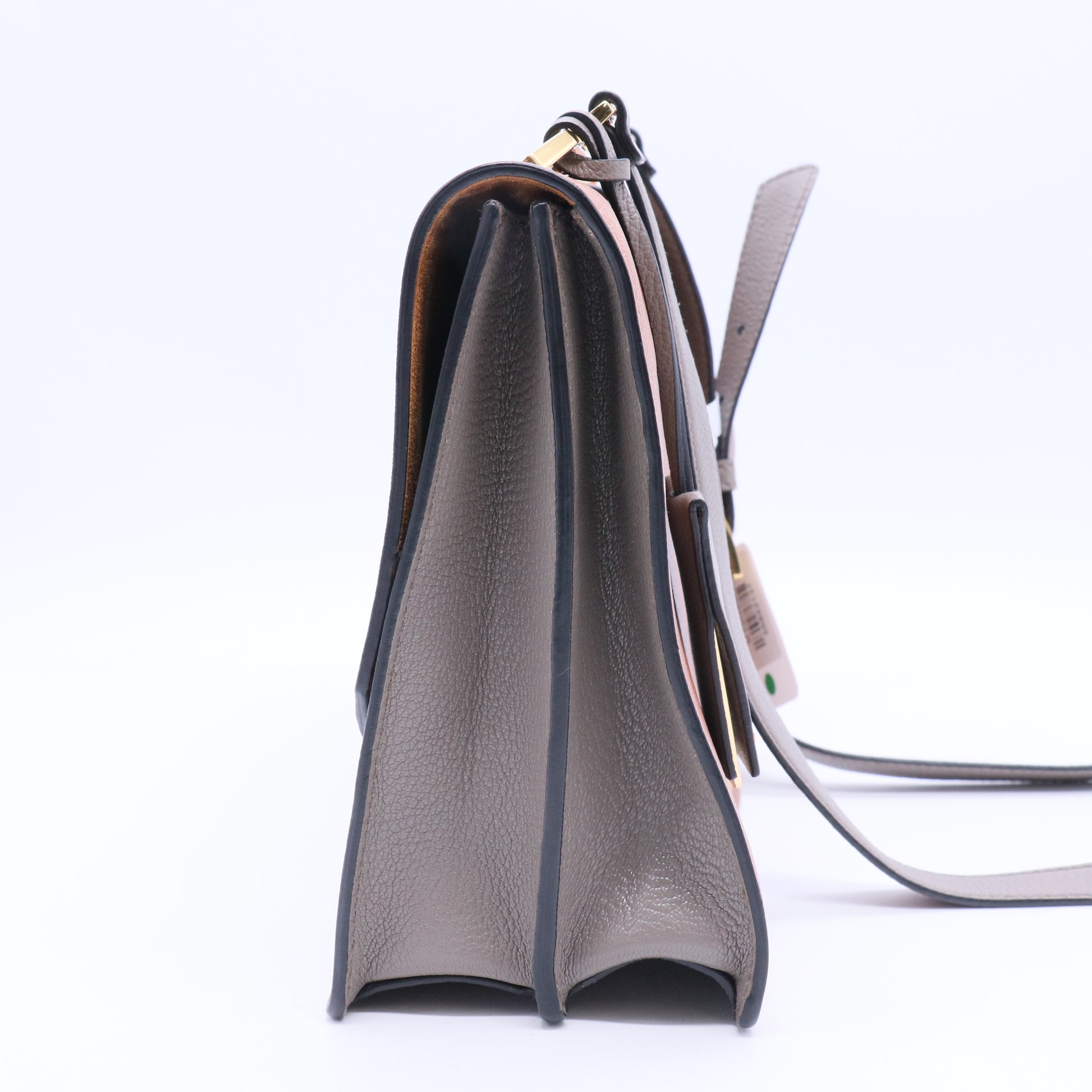 MiuMiu  Madras leather crossbody bag twins