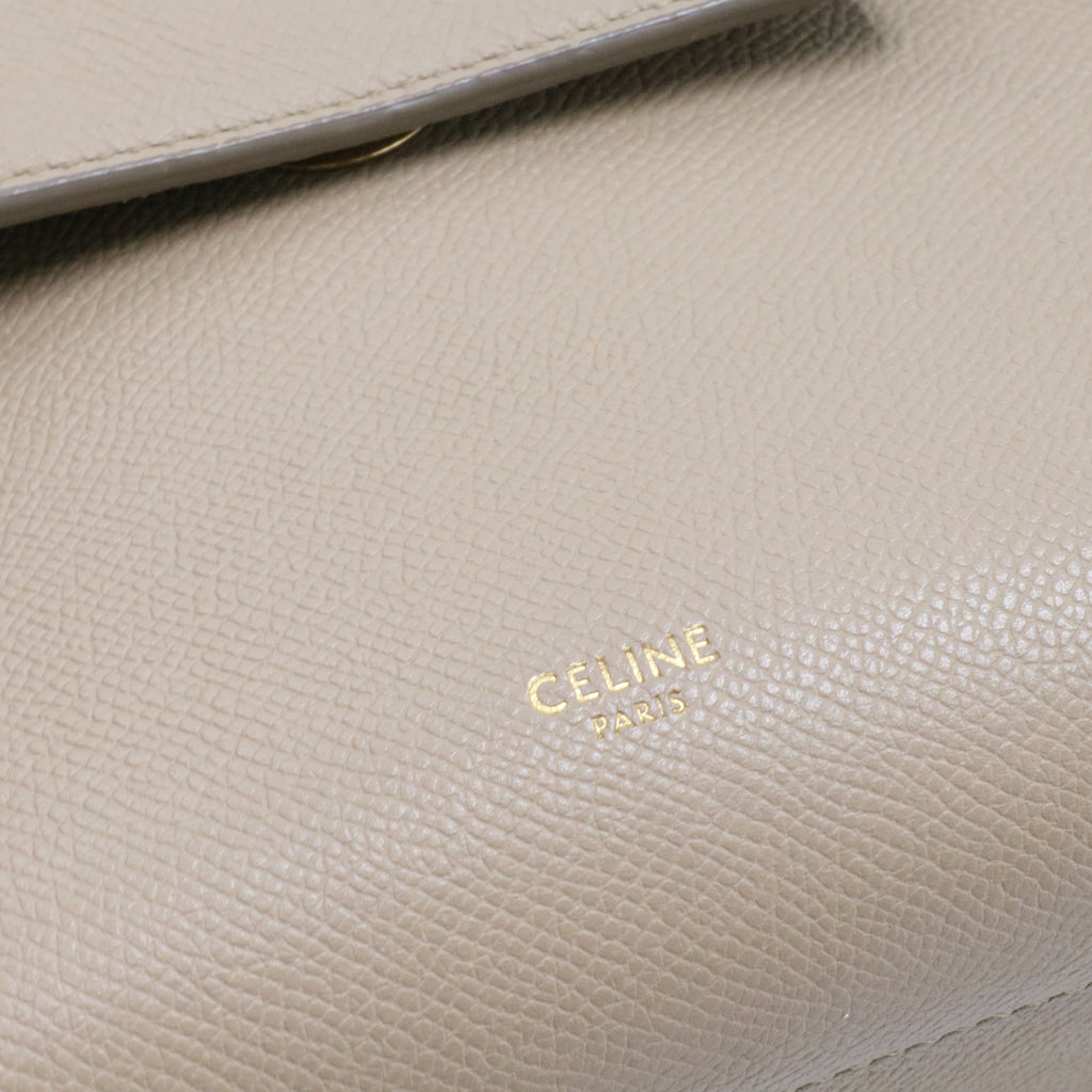 Belt Bag Textured Leather Nano