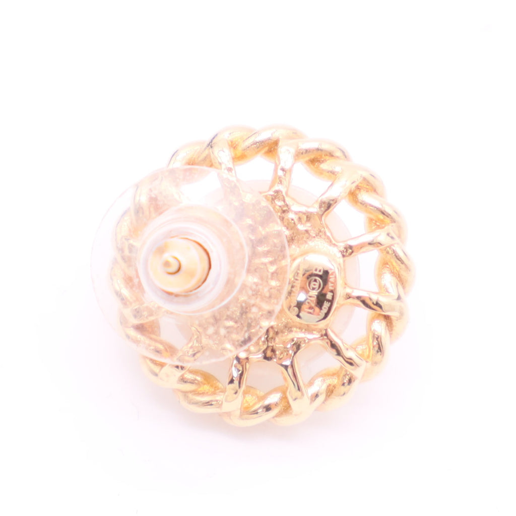 Coco Mark Chain Earrings Twins