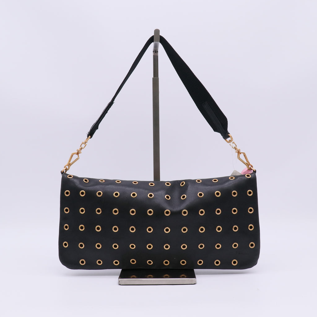 Prada Leather Grommet Pochette twins LDJ5463