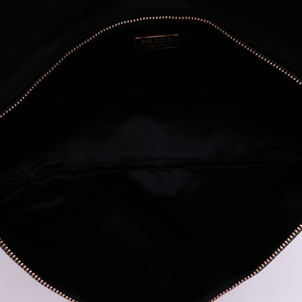 Prada Leather Grommet Pochette twins LDJ5463