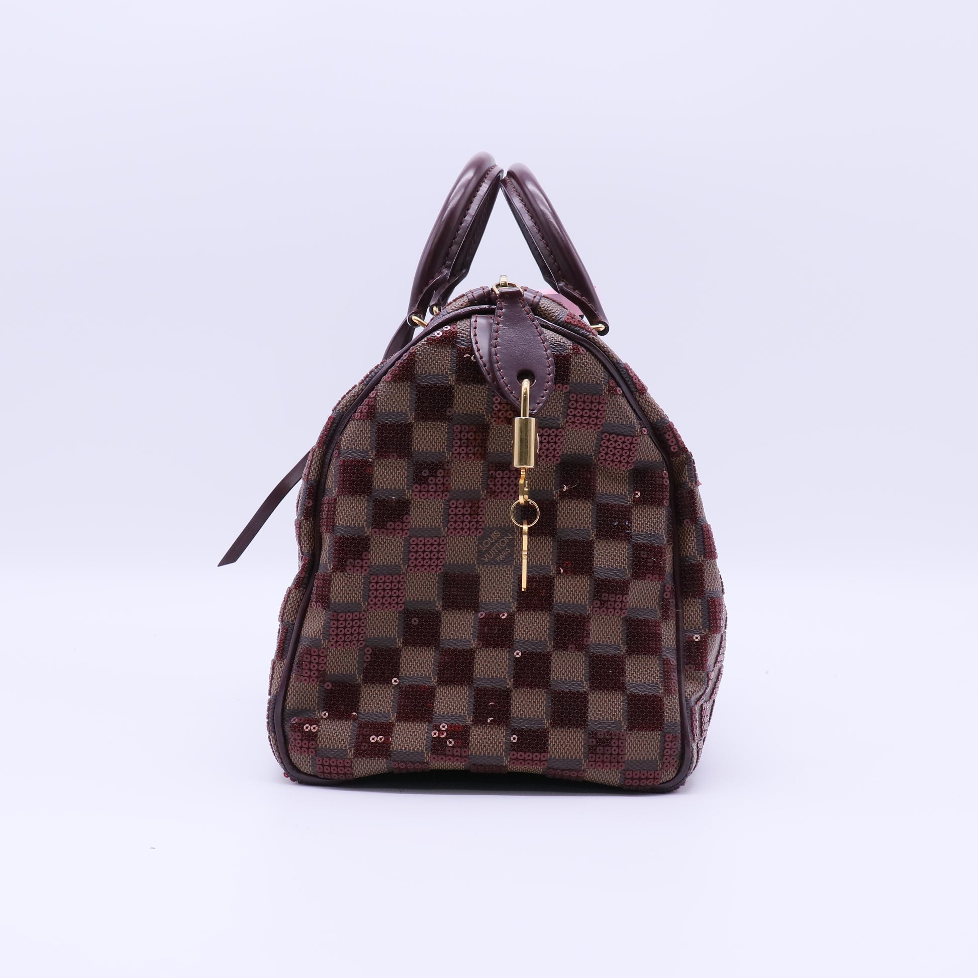 Damier Ebene Speedy 30 Paillettes Sequin twins LDJ4060