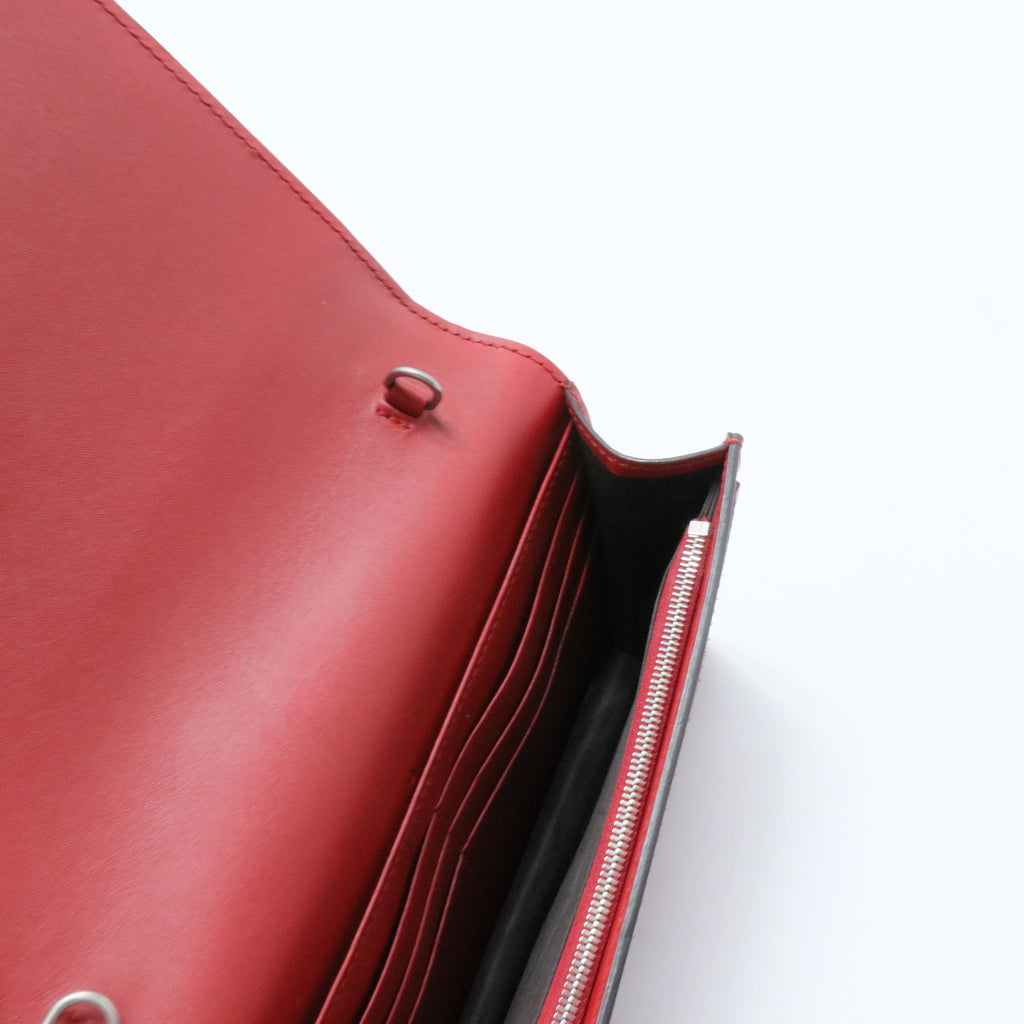 XL Chain Shoulder Bag Leather Mini