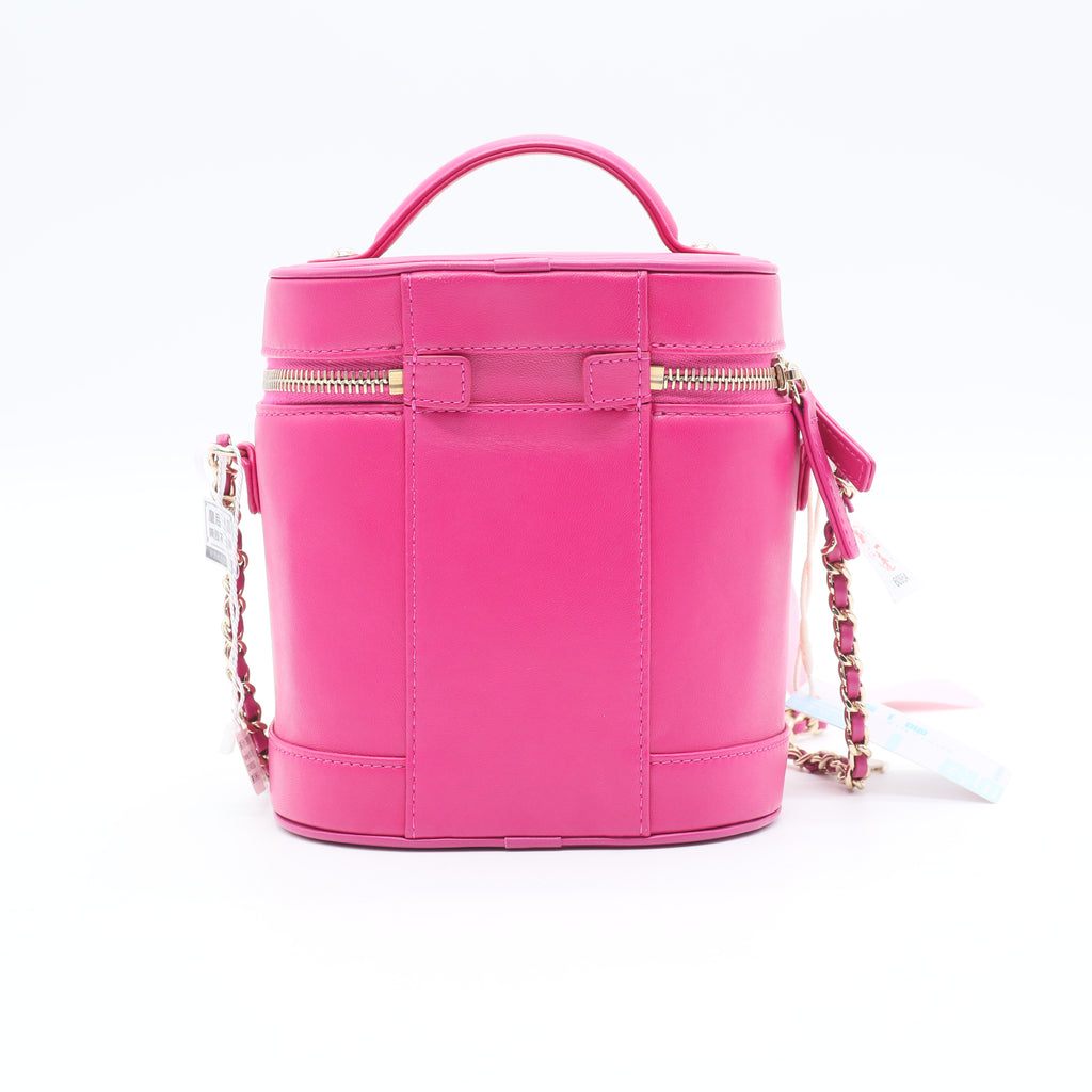 Chanel CC Mania Vanity Case Lambskin twins LDJ3486