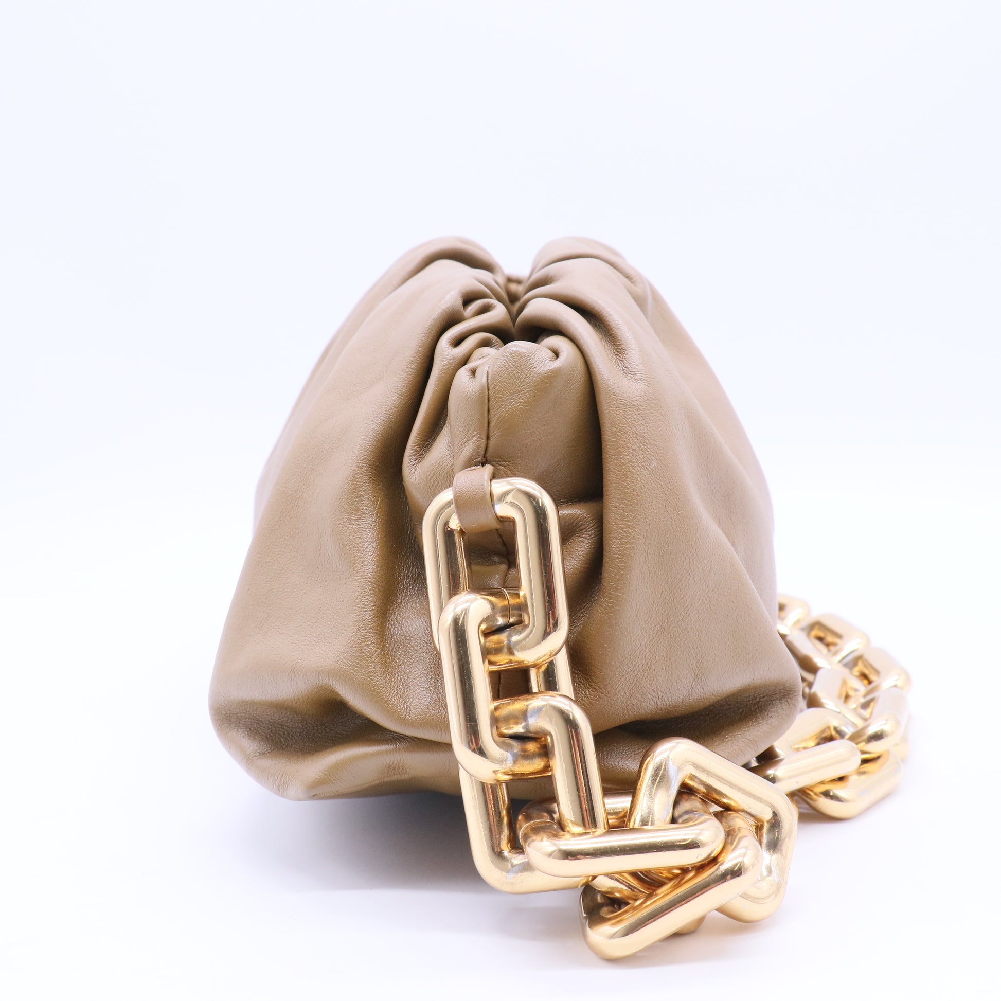 Bottega Veneta Bottega VenetaLeather Chain Pouch