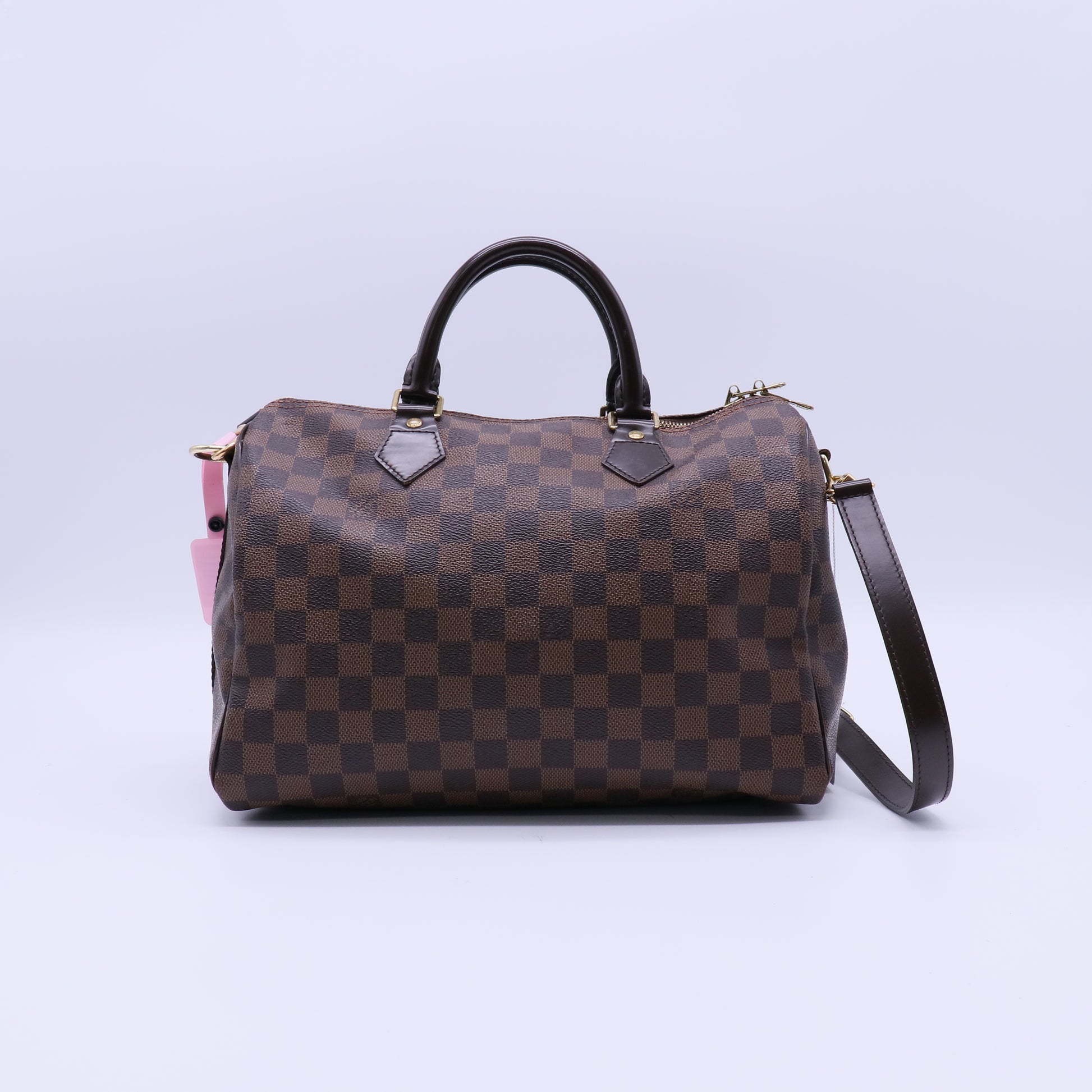 Louis Vuitton Speedy Bandoulière 30 (Damier Ebene) twins LDJ4062