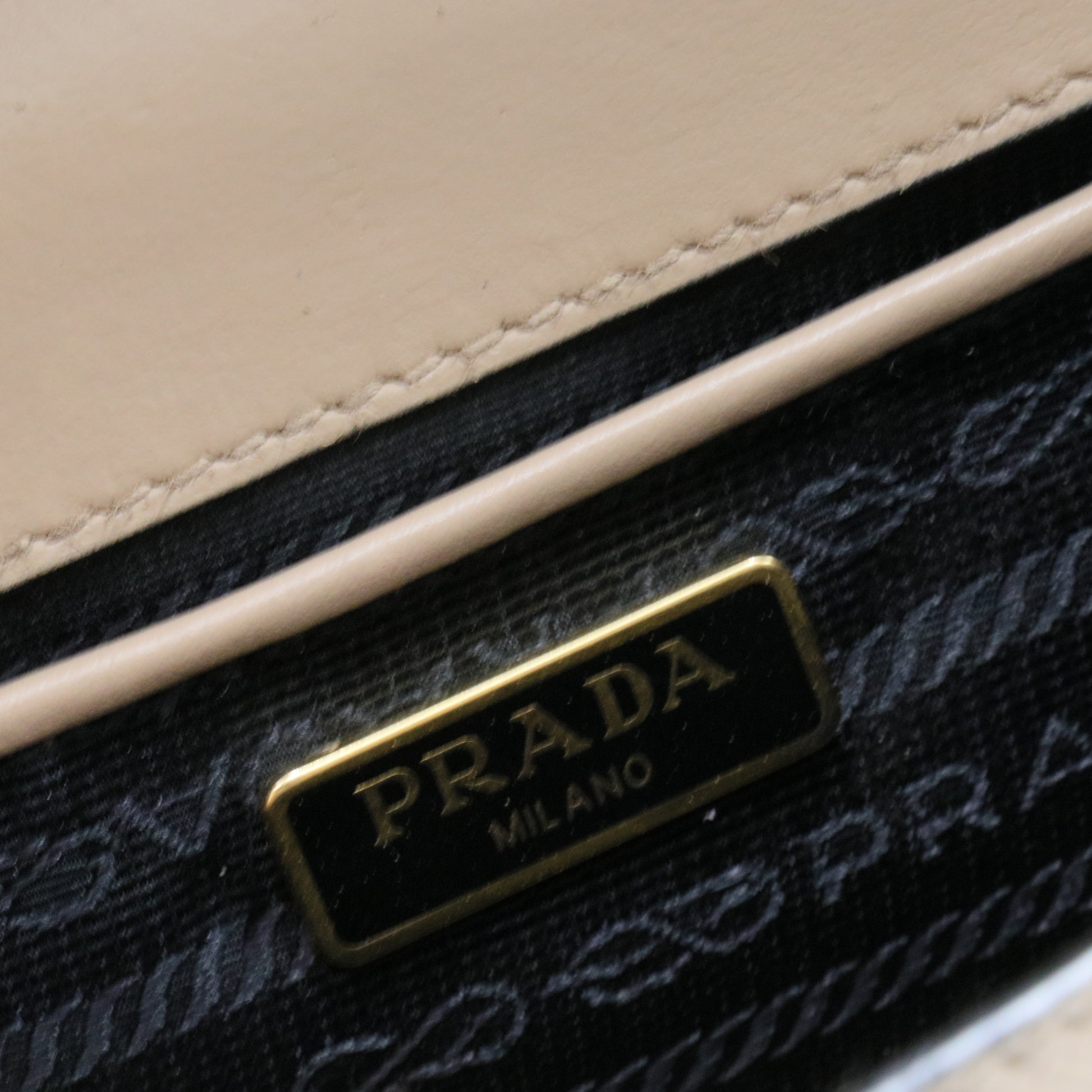 Chain Flap Bag Saffiano Leather Small
