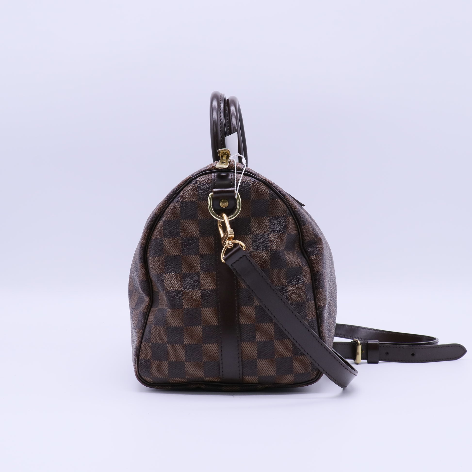 Louis Vuitton Speedy Bandoulière 30 (Damier Ebene) twins LDJ4062