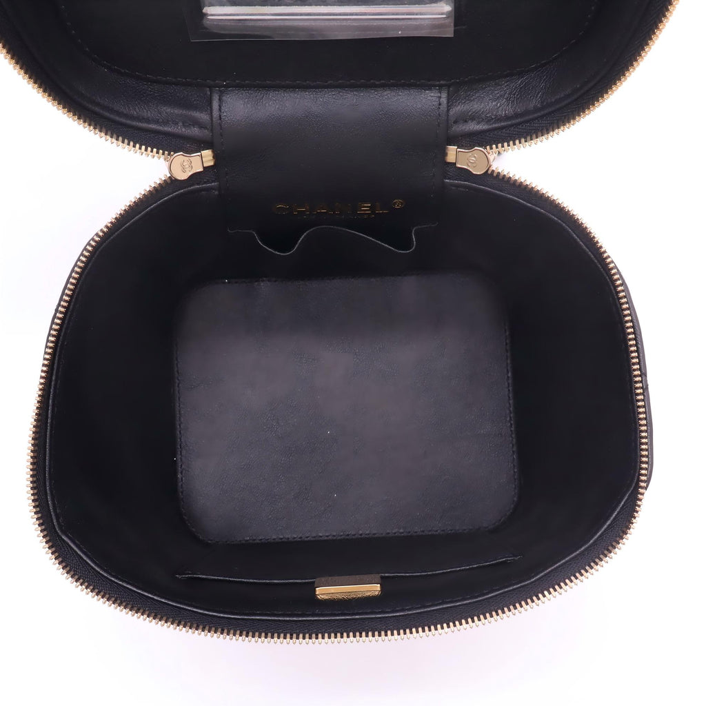 Chanel Trendy CC Top Handle Vanity Case Quilted Lambskin twins LDZ312