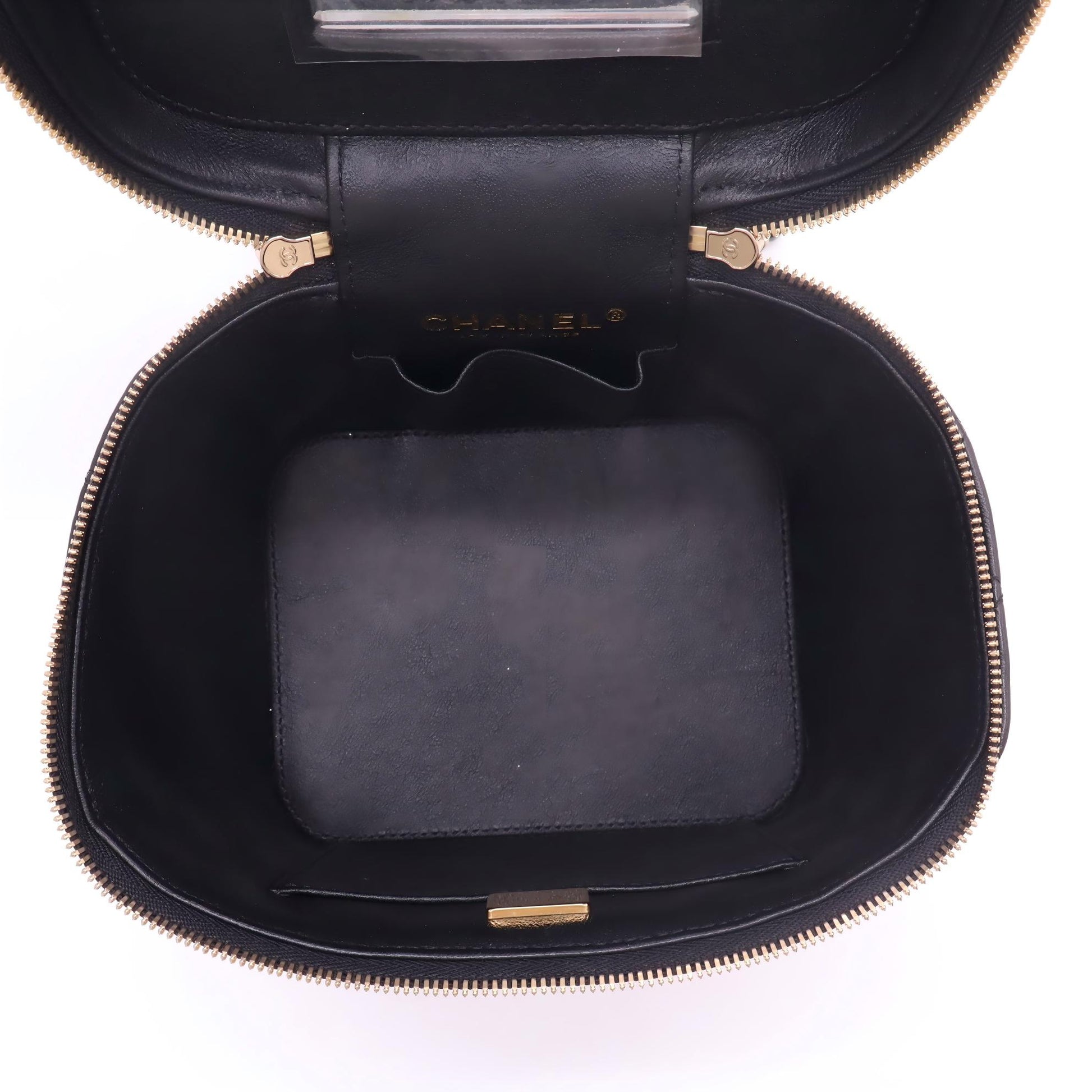 Chanel Trendy CC Top Handle Vanity Case Quilted Lambskin twins LDZ312
