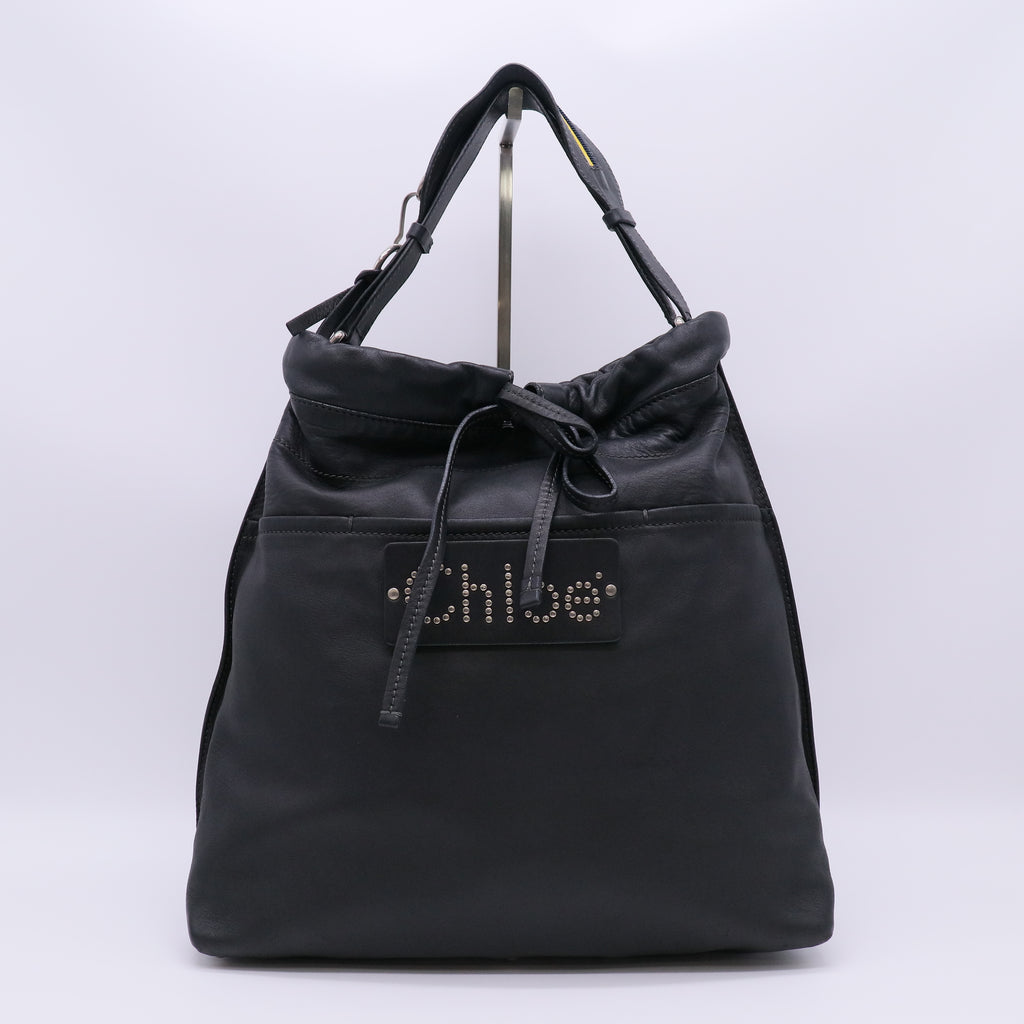 Chloe Patsy Studded Logo Shoulder Bag twins LDJ5462