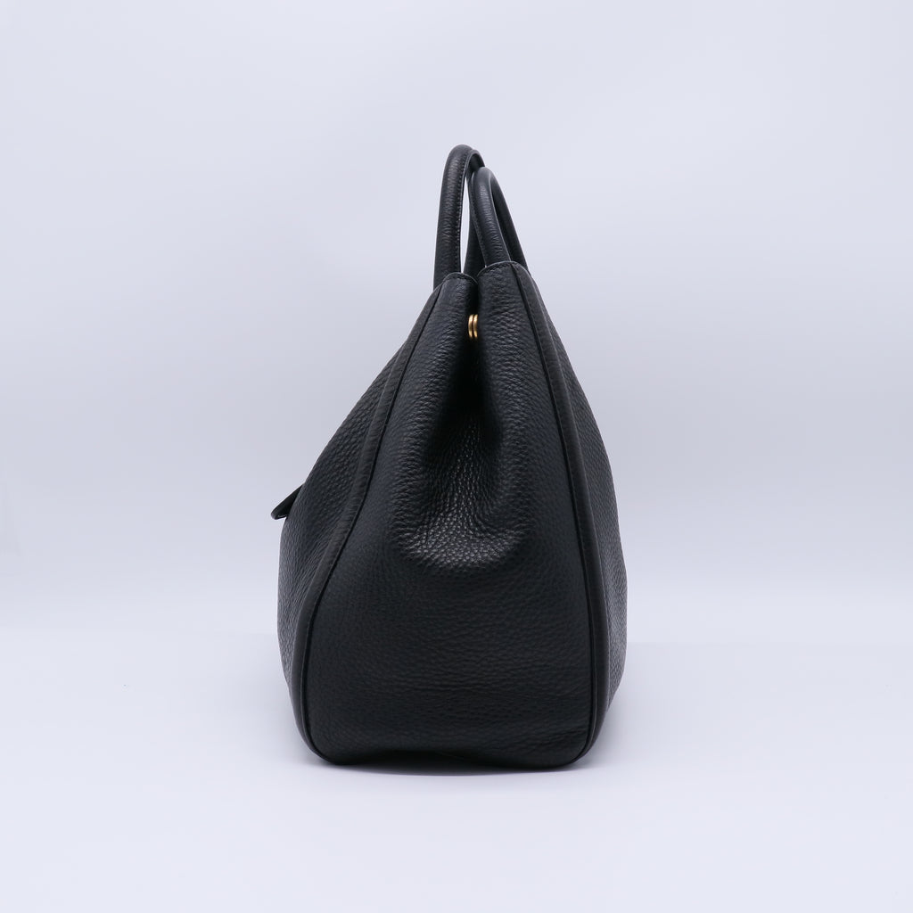 Prada Vitello Daino Leather Tote Bag B21571