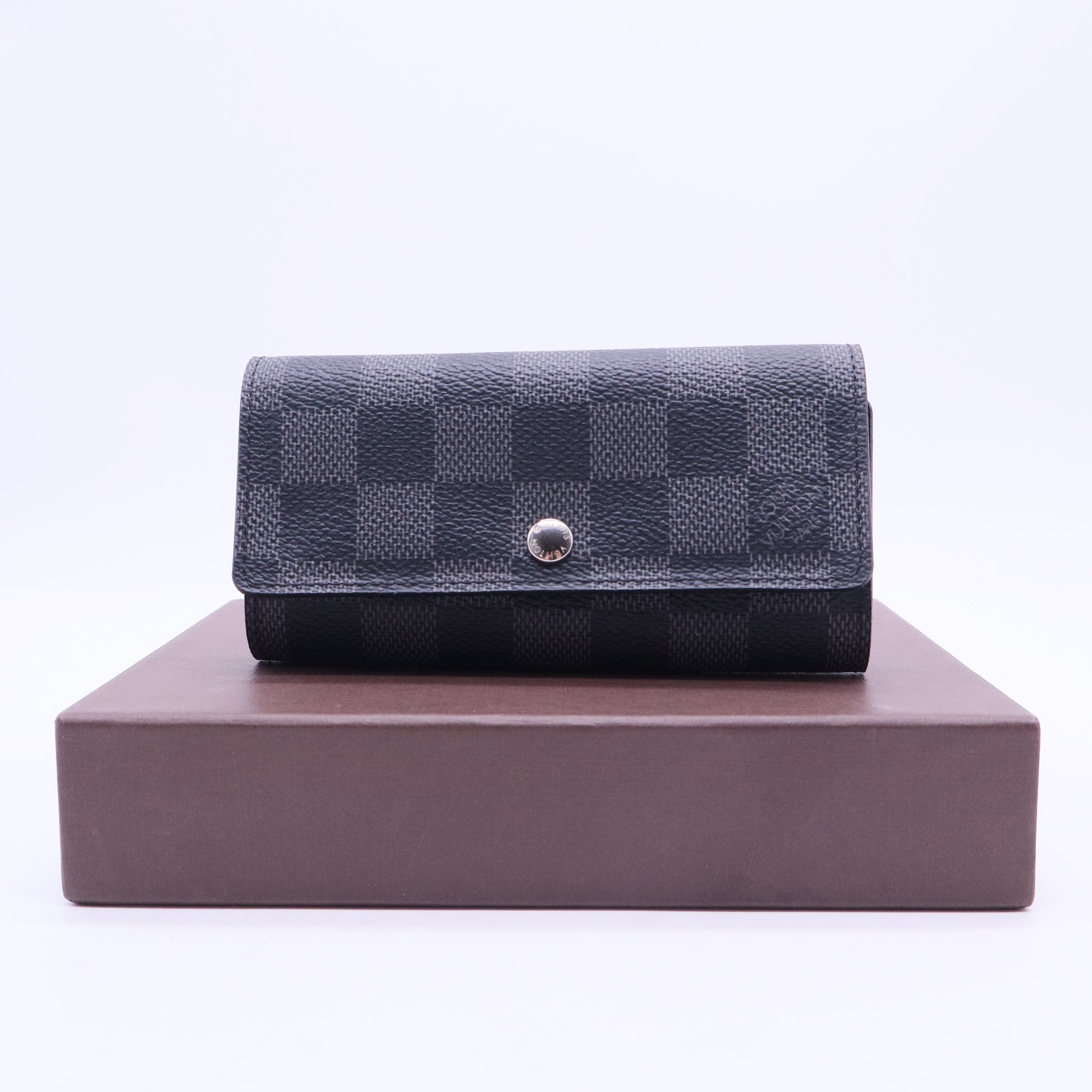 Damier Canvas Key Case Damier ebene W20274