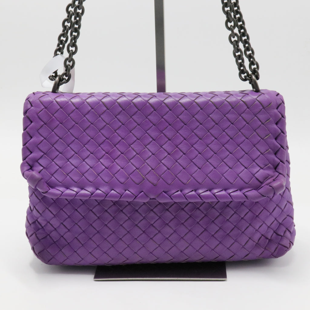 Olimpia Crossbody Bag Intrecciato Nappa Baby