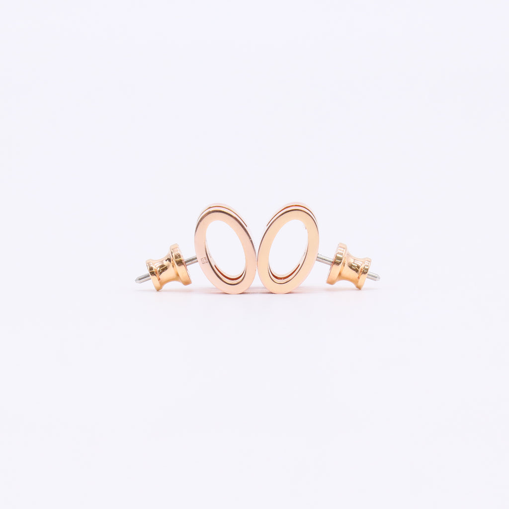 Hermes H Pop Earrings Orange W22502