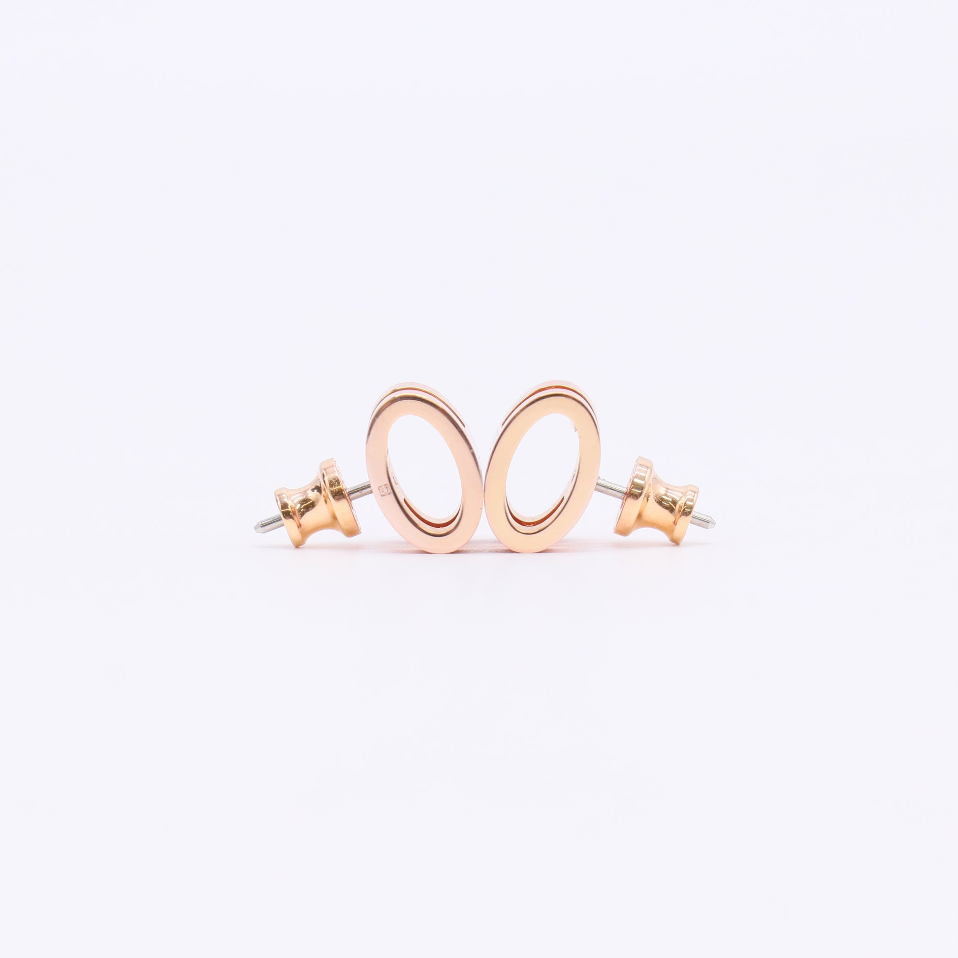 Hermes H Pop Earrings Orange W22502