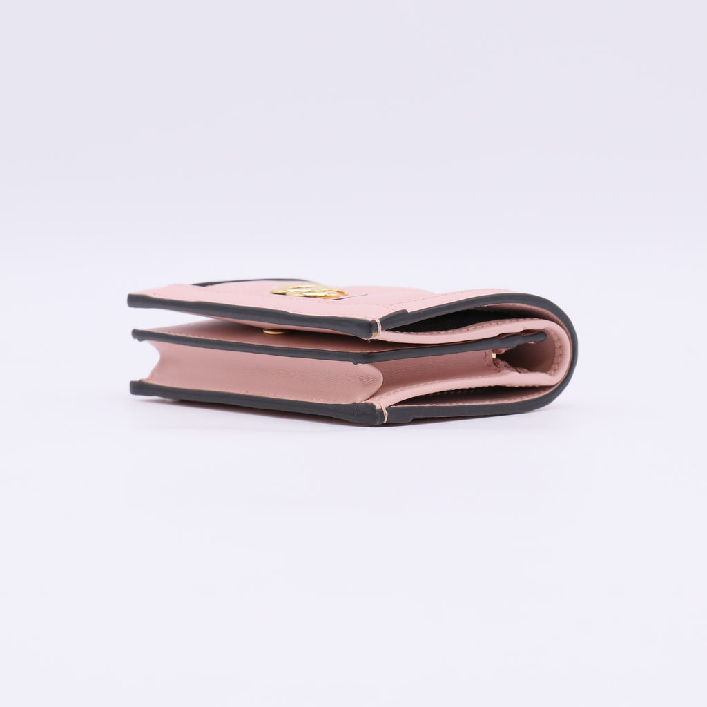 GUCCI GG Matelassé Card Case Wallet twins LDJ5486
